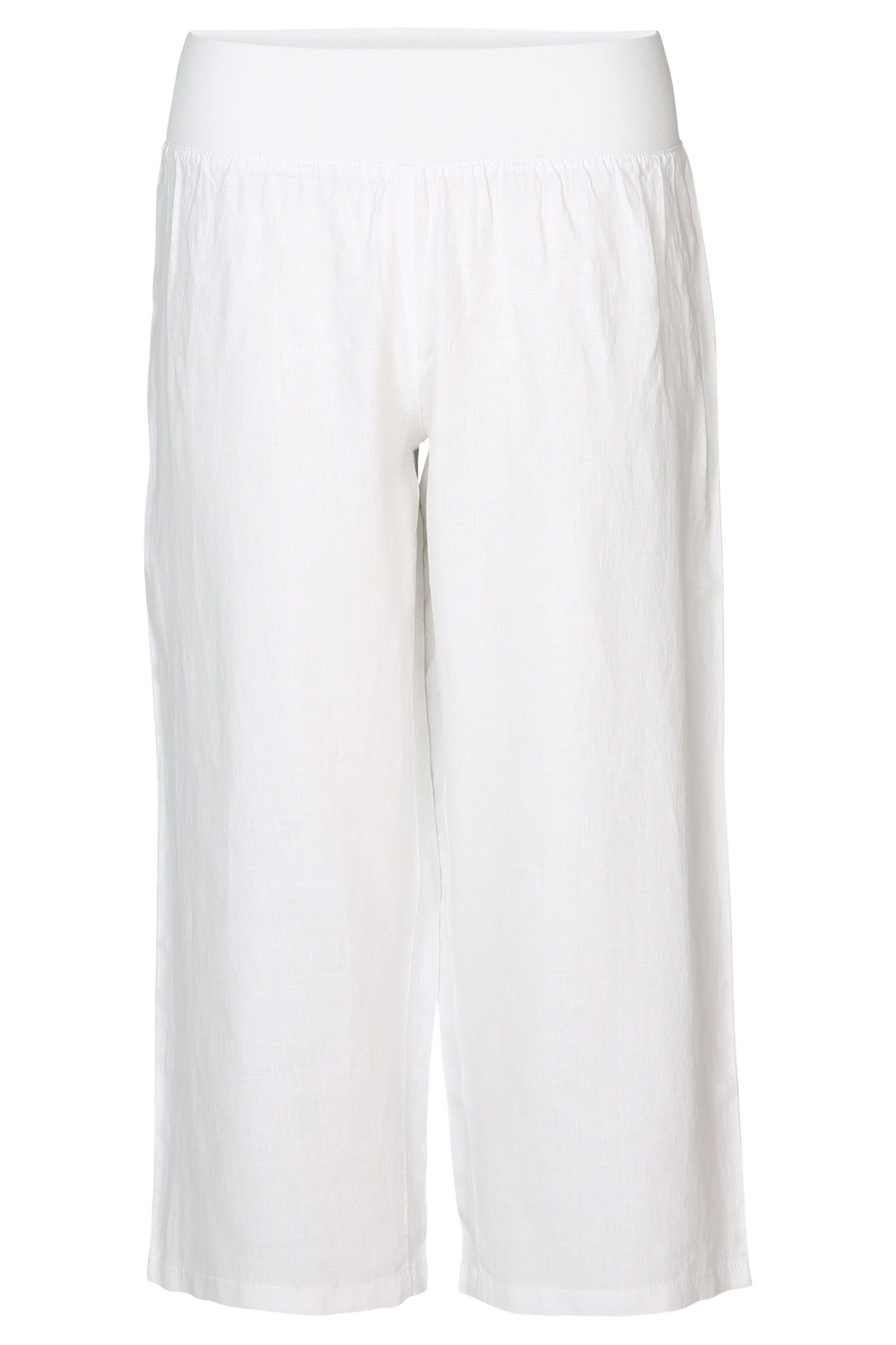 Caprihose »3/4-Hose aus Leinen«