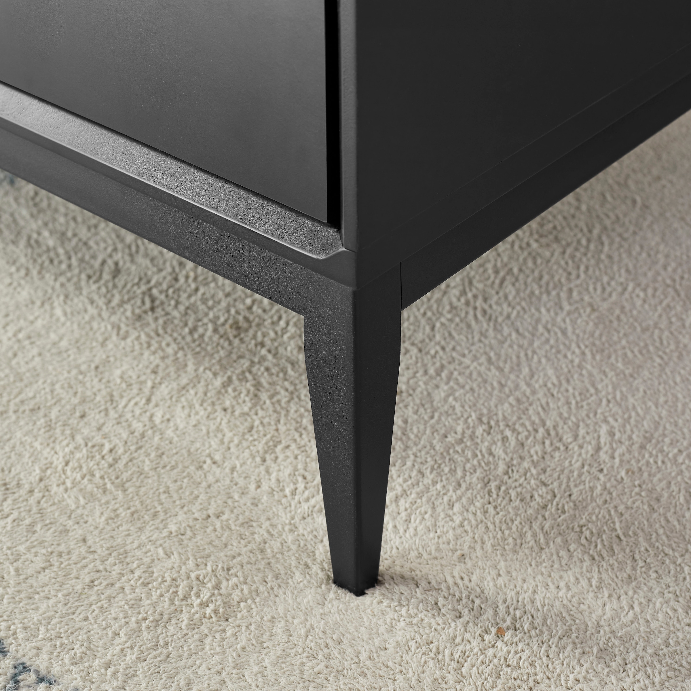 Leonique Table basse »Lavisha« Keramikplatte, Eisengestell und FSC-zertifiziertes Holz, Breite 110 cm