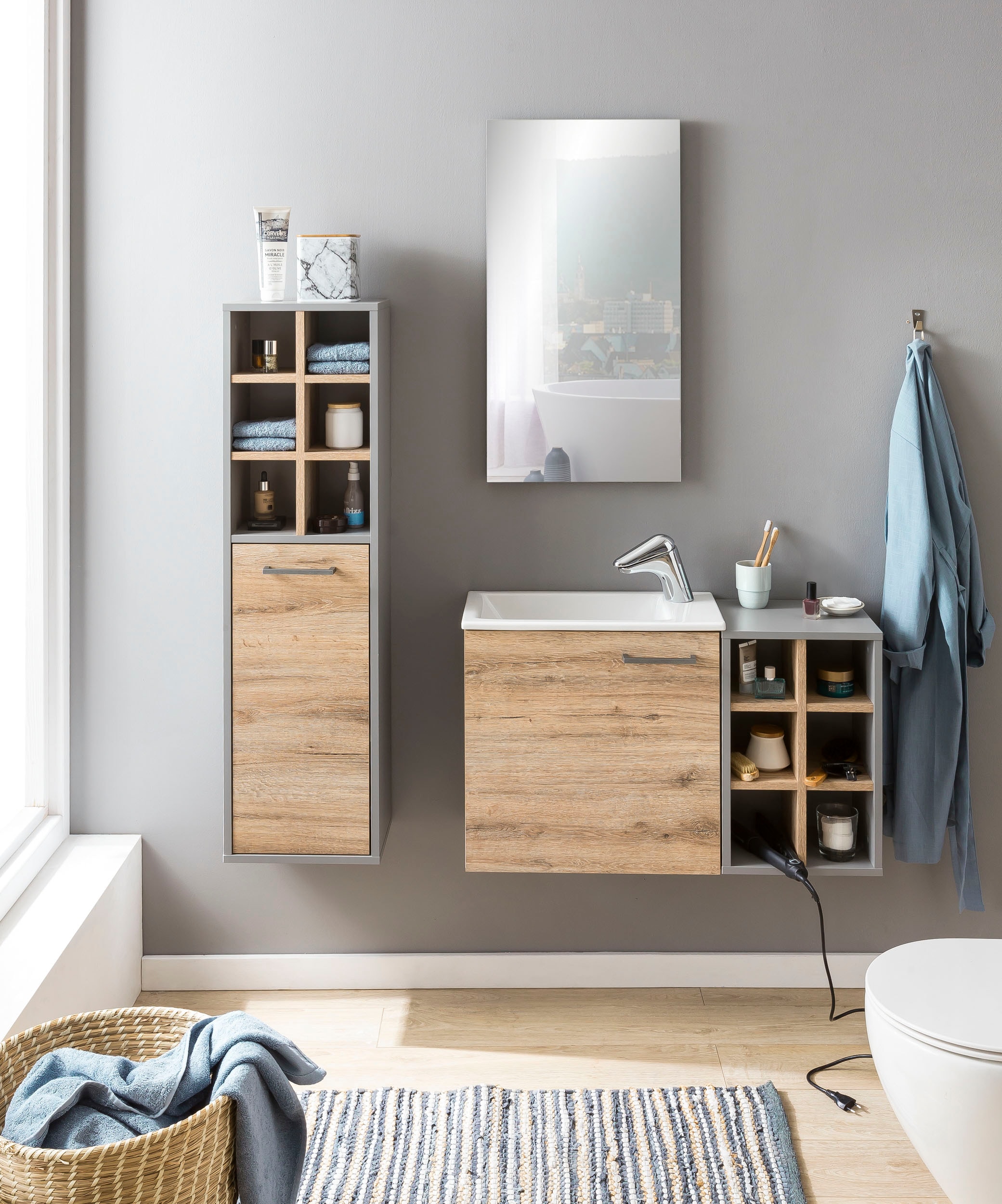 Schildmeyer Badmöbel-Set »Pablo« Set, 3 Stk. tlg.