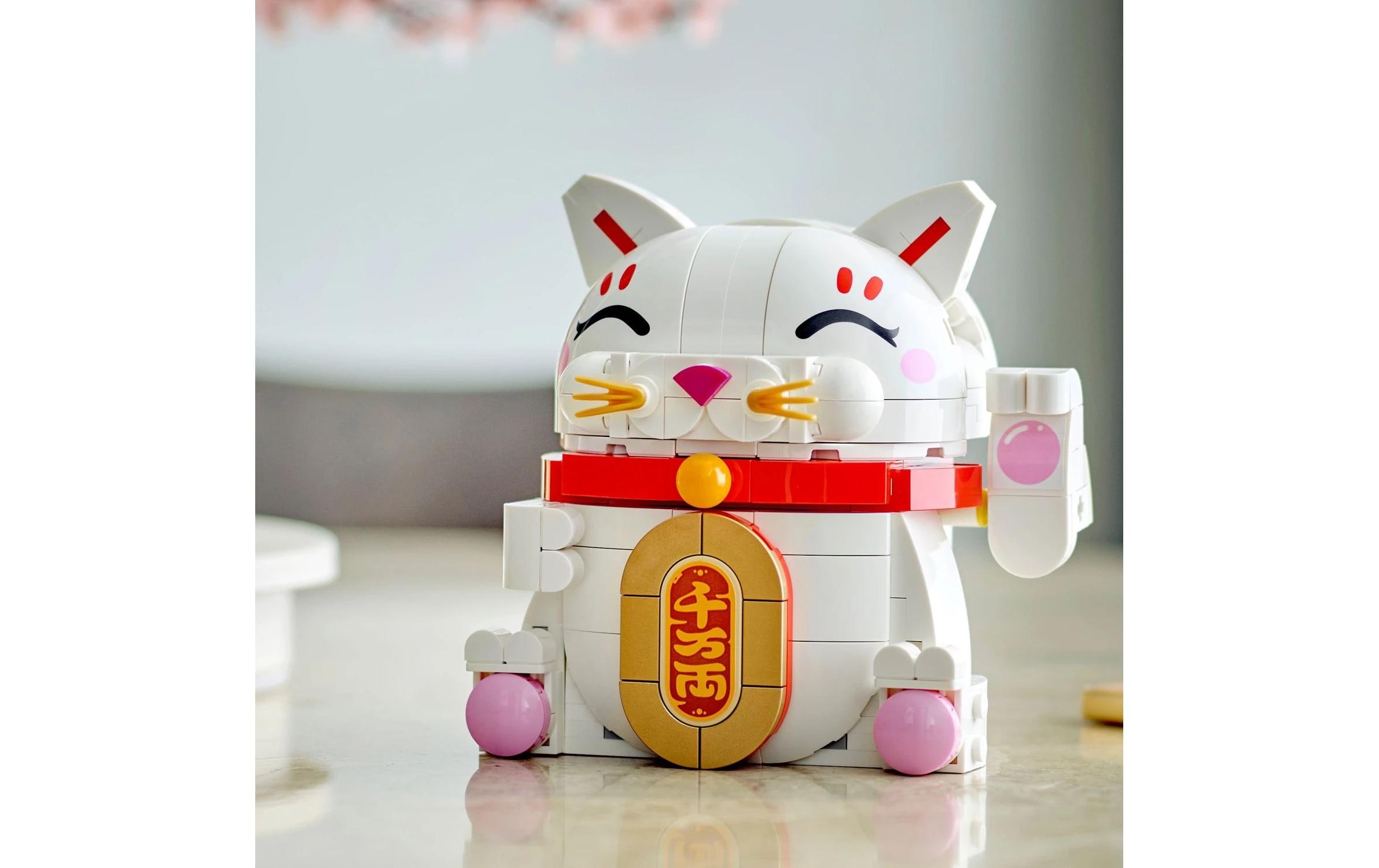 LEGO® Konstruktionsspielsteine »Glückskatze (40813), LEGO Iconic« Made in Europe