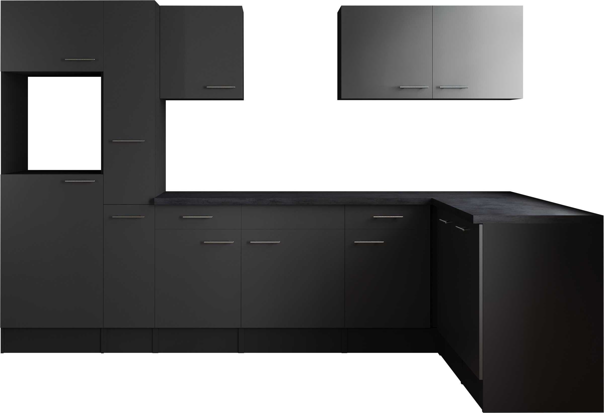 RESPEKTA Cuisine d'angle »Oliver« largeur 310 cm, hauteur de travail 90 cm, configuration exclusive pour OTTO