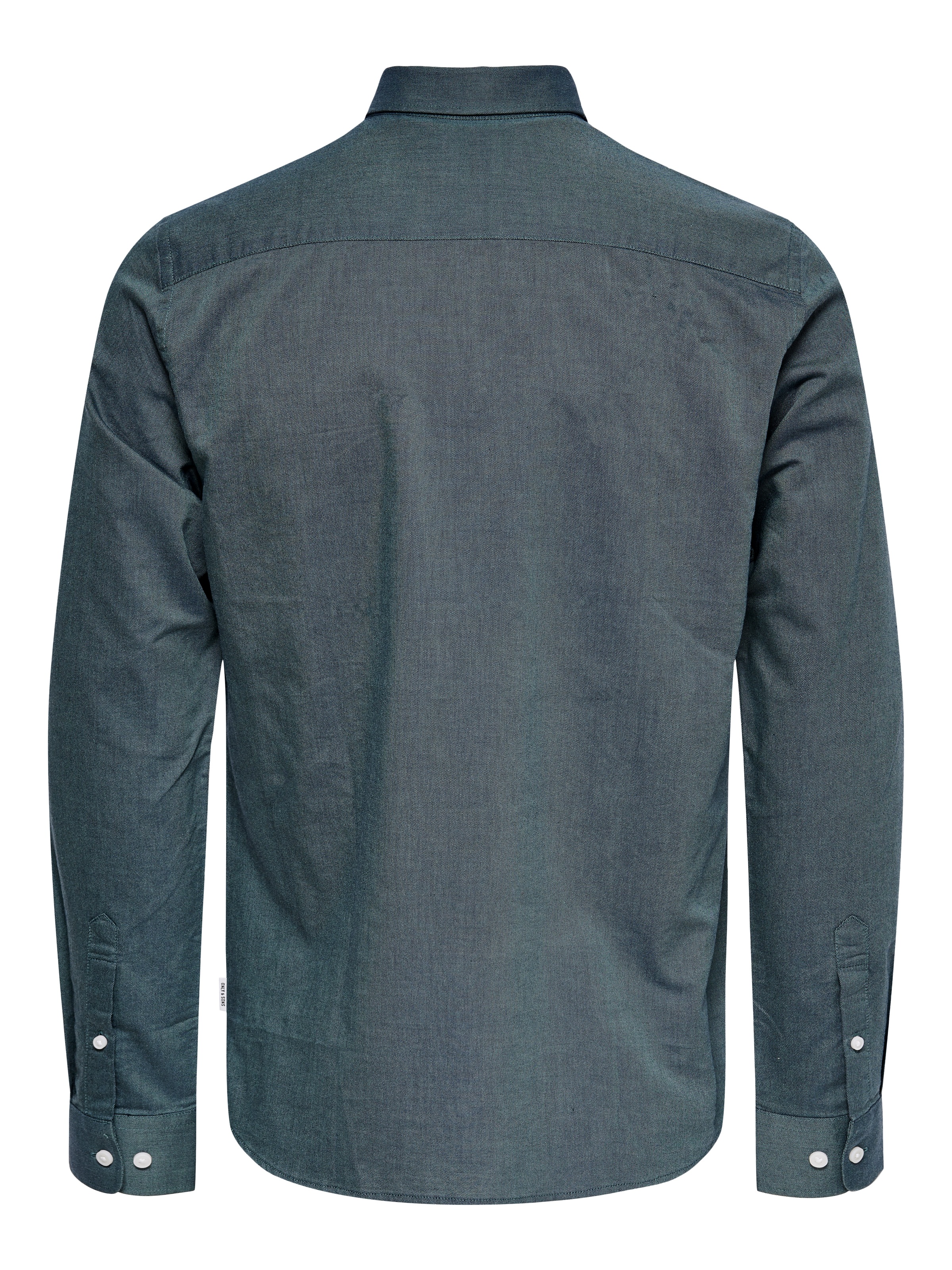 ONLY & SONS Langarmhemd »ONSALVARO SLIM LS OXFORD SHIRT NOOS«