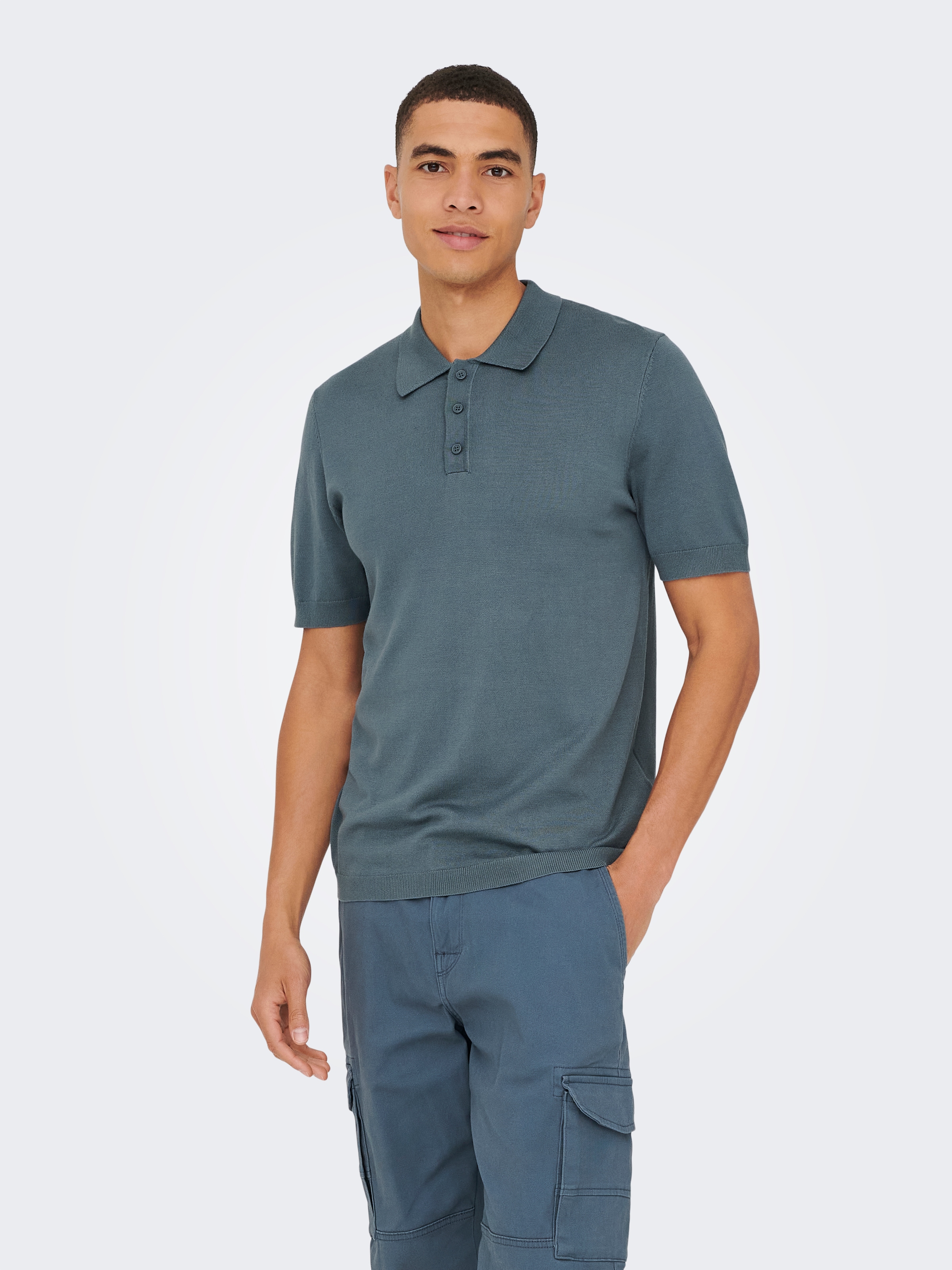 ONLY & SONS Poloshirt »ONSWYLER LIFE REG 14 SS POLO KNIT NOOS«