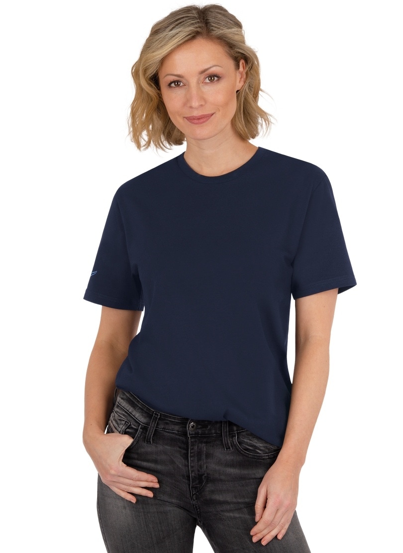 Trigema T-Shirt »TRIGEMA T-Shirt aus 100% Biobaumwolle«