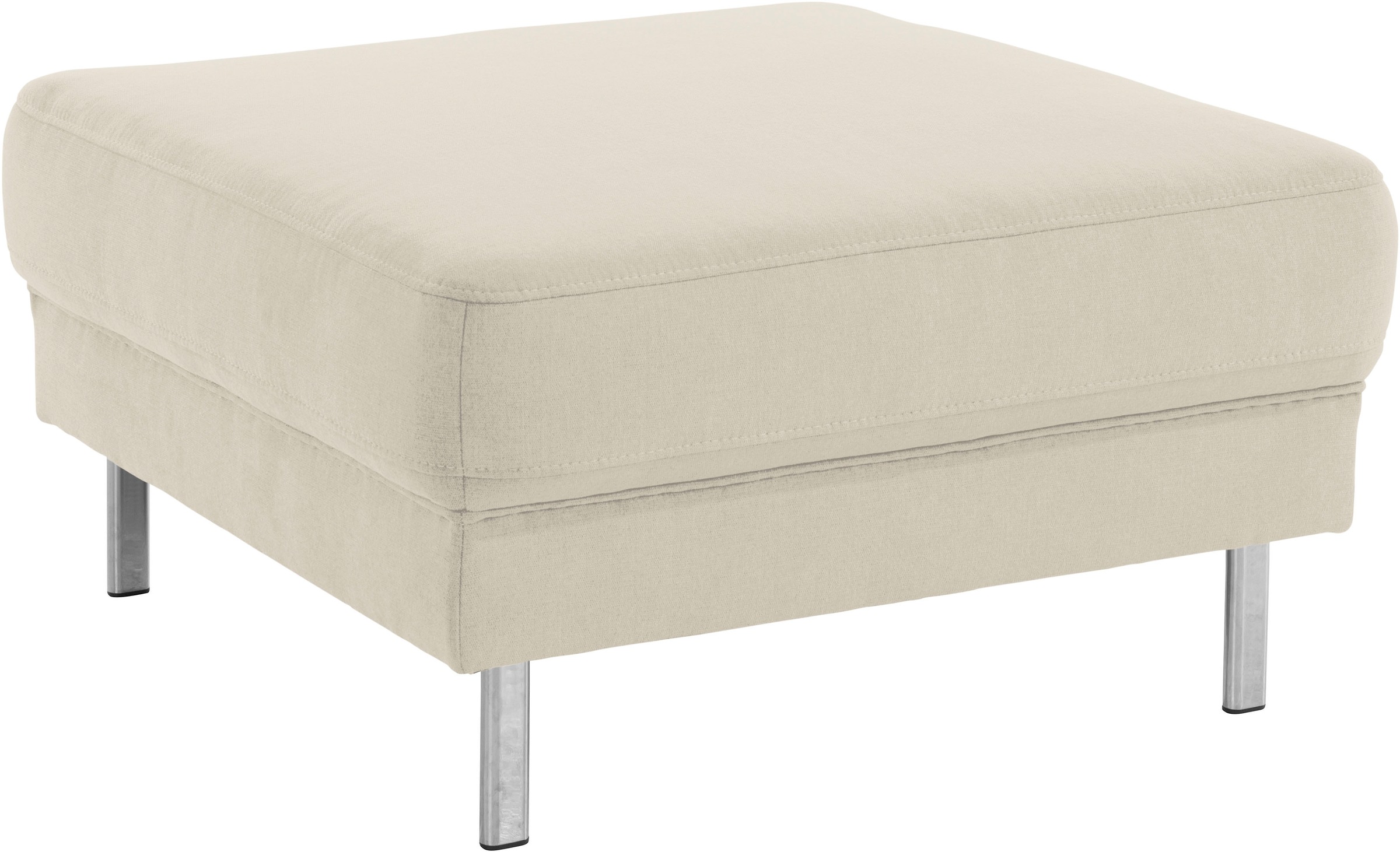 Image of sit&more Hocker »Alamo«, mit Federkern und chromfarbenen Metallfüssen bei Ackermann Versand Schweiz