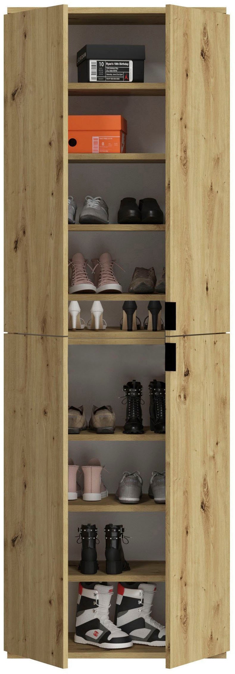 INOSIGN Ensemble de vestiaires »Trondheim, Breite 243 cm, 5-teilig, bestehend aus:« Set, 4 cuis tlg.