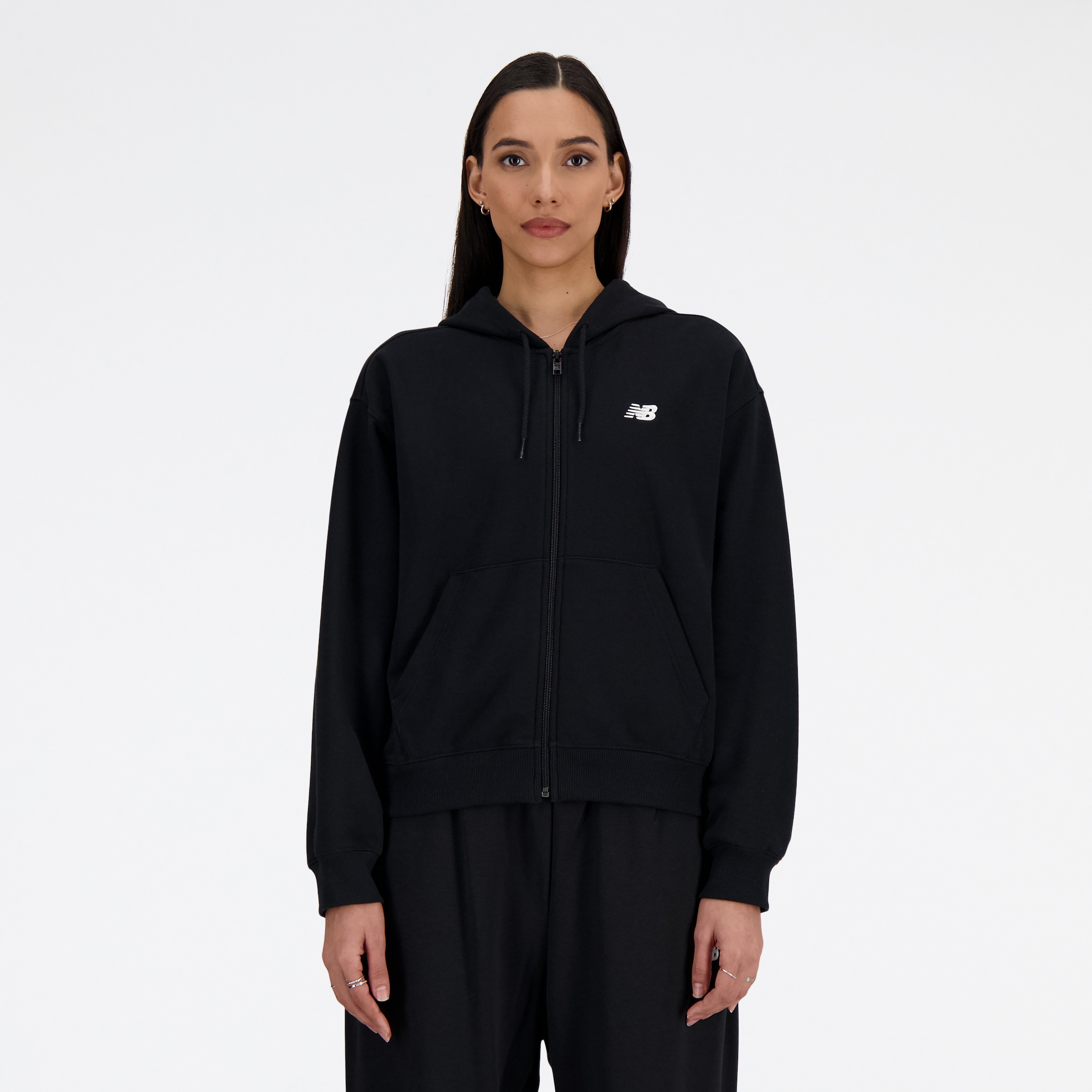 Image of New Balance Sweatjacke "Sport Essentials French Terry Full Zip" für gemütliche Stunden und entspannte Aktivitäten
