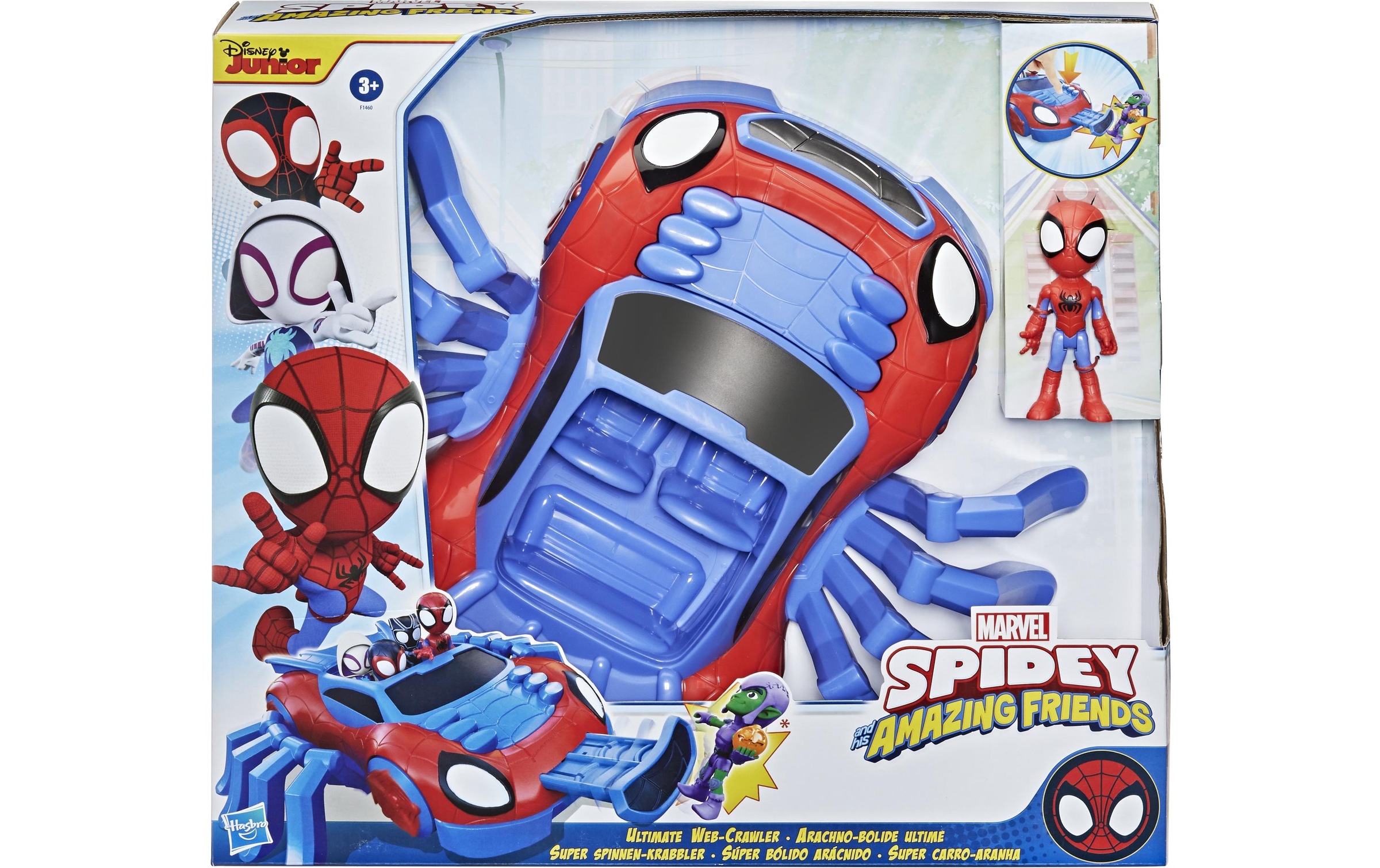 MARVEL Spielzeug-Auto »Marvel Spidey Super Spinnen-Krabbler«