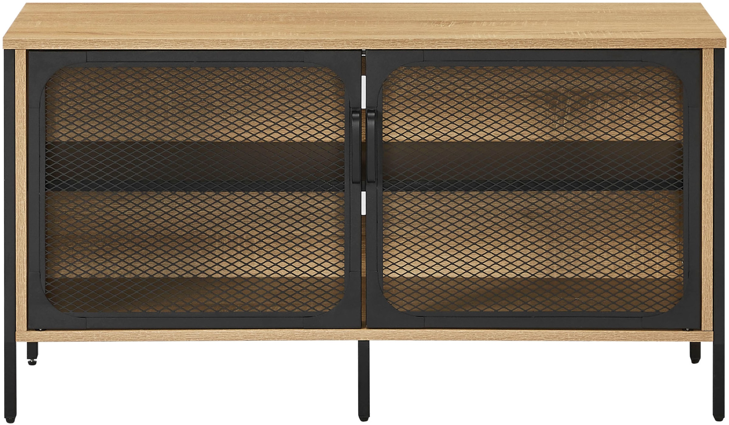 GOODproduct Tableau TV »Amance« mit natürlichen ABS-Kanten und langlebigem Metallgestell