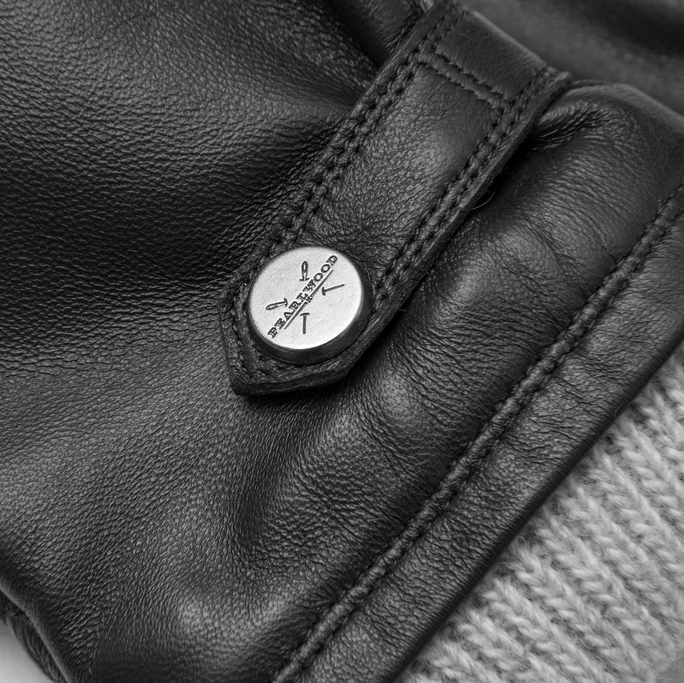 PEARLWOOD Gants en cuir »SUNNY« 1 Paar,  anschmiegsamer Elastikbund schütz vor Wind, Regen, Kälte und Schmutz