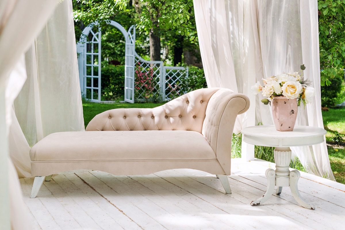 Image of Papermoon Fototapete "GAZEBO-SOMMER GARTEN BLUMEN FANTASIE ABSTRAKT DESIGN"