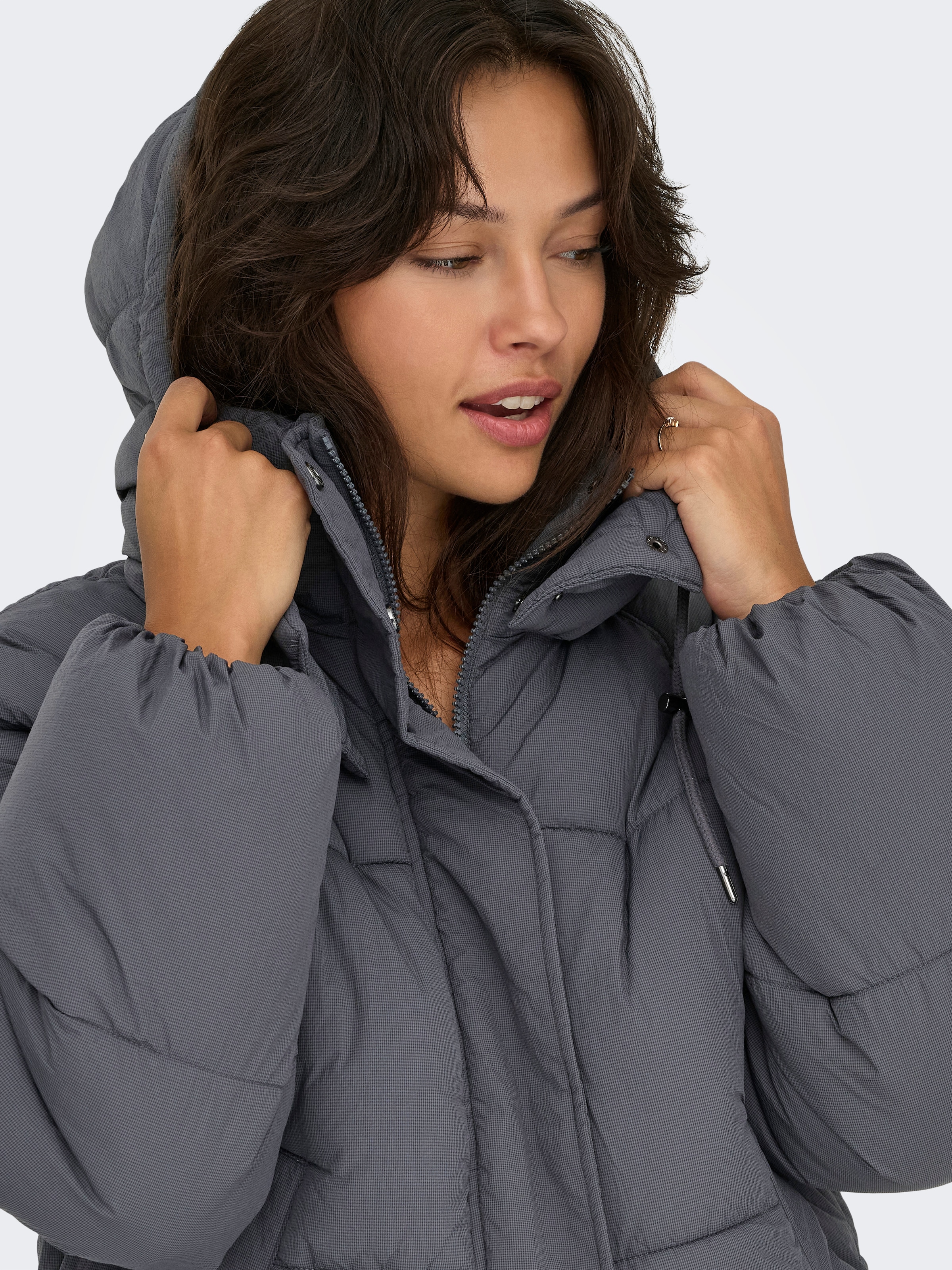 ONLY Veste matelassée »ONLHOPE SHORT PUFFER JACKET CC OTW« mitKapuze