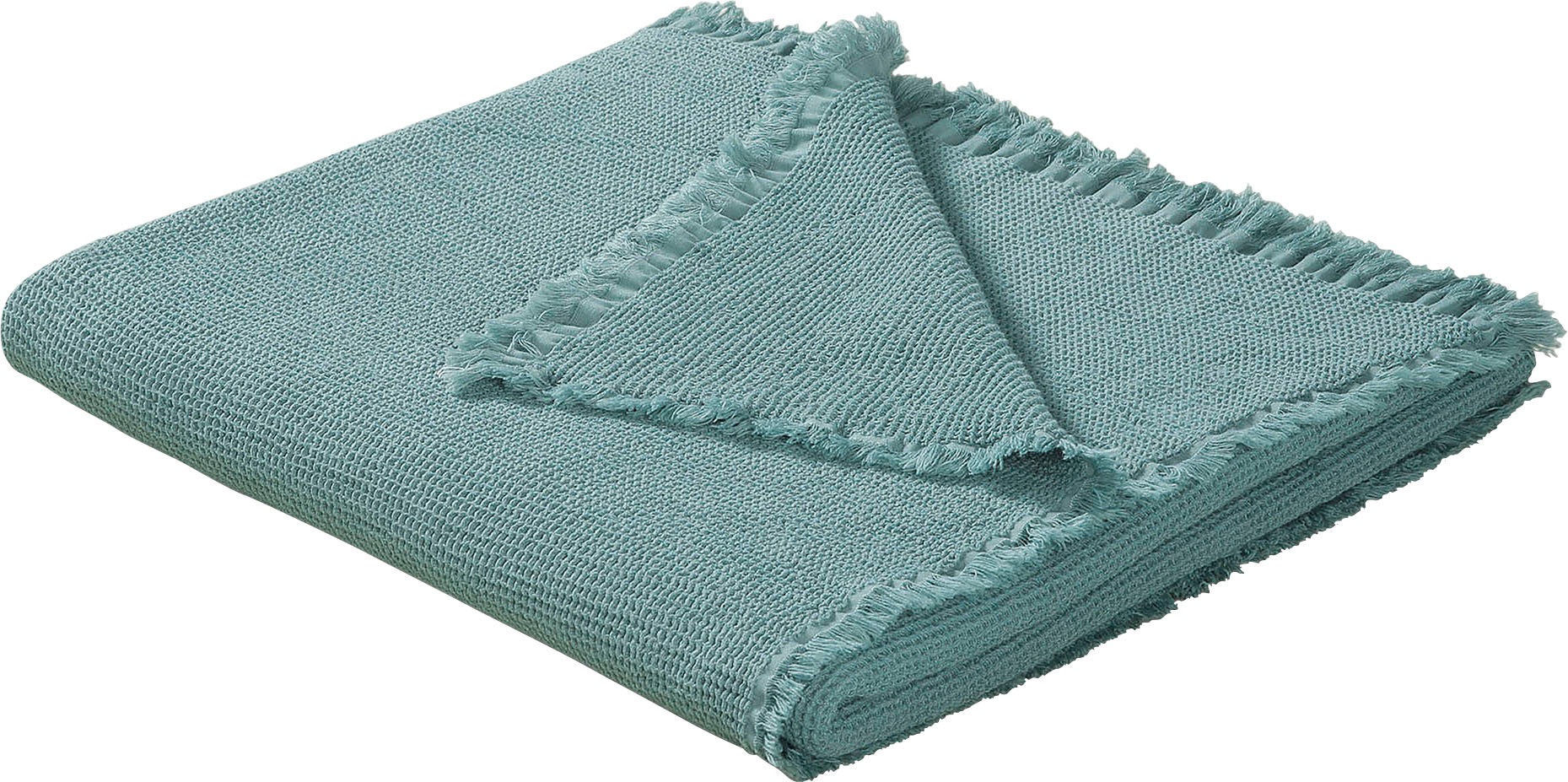 Image of BIEDERLACK Plaid »Waffle«, angesagte Waffelsstruktur, Kuscheldecke bei Ackermann Versand Schweiz