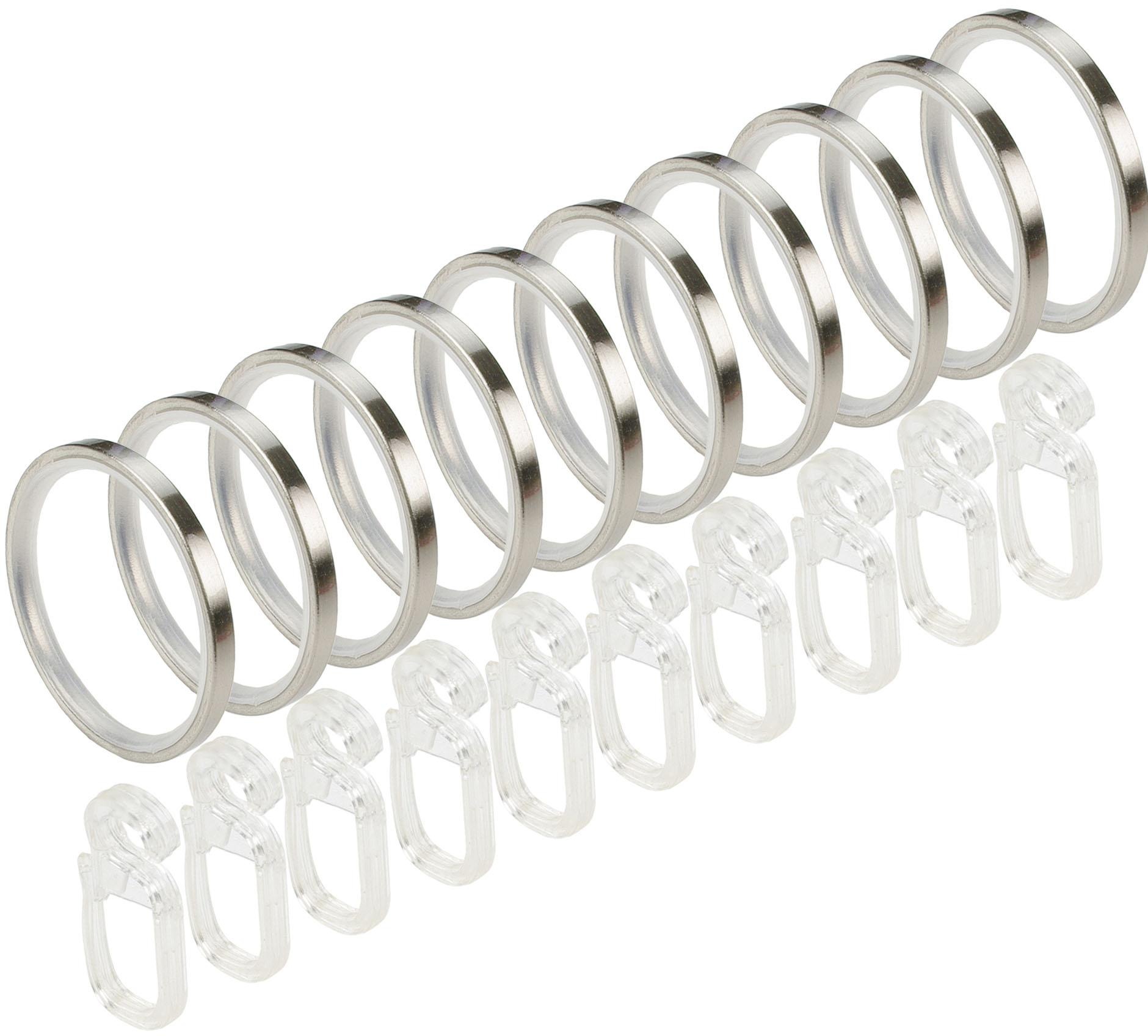Liedeco Gardinenstange »CELKEGEL01SG2L«, 2 läufig-läufig, Fixmass, 2-läufig im Fixmass Ø 25 mm