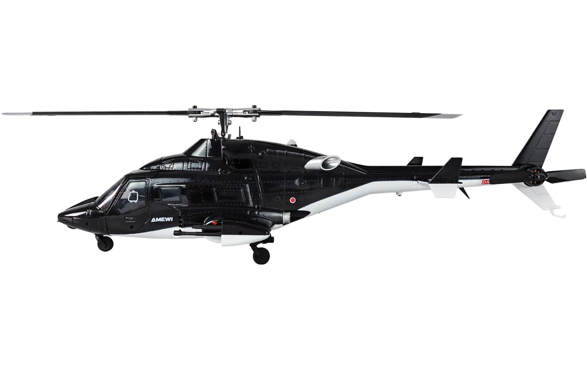 Amewi Hélicoptère RC »Bell 222 Airwolf Pro GPS 8-Kanal 3D/6G RTF«