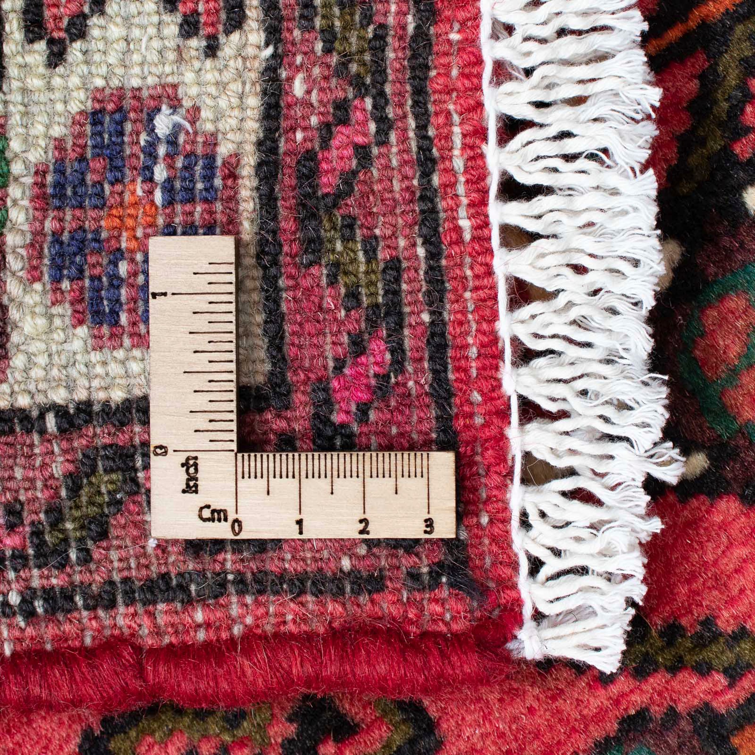 morgenland Orientteppich »Perser - Nomadic - 200 x 70 cm - dunkelrot«, rechteckig, Wohnzimmer, Handgeknüpft, Einzelstück mit Zertifikat