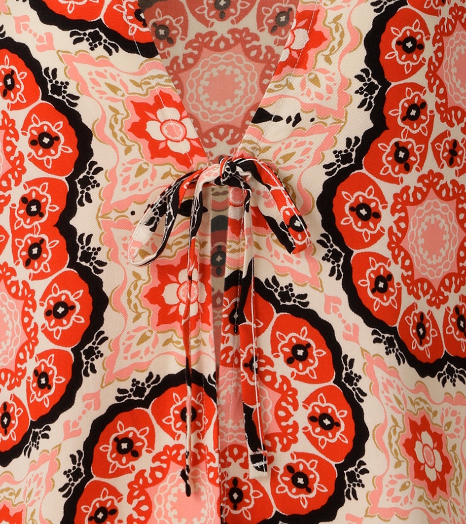 Aniston CASUAL Blusenkimono mit fantasievollem Mandala-Druck - NEUE KOLLEKTION