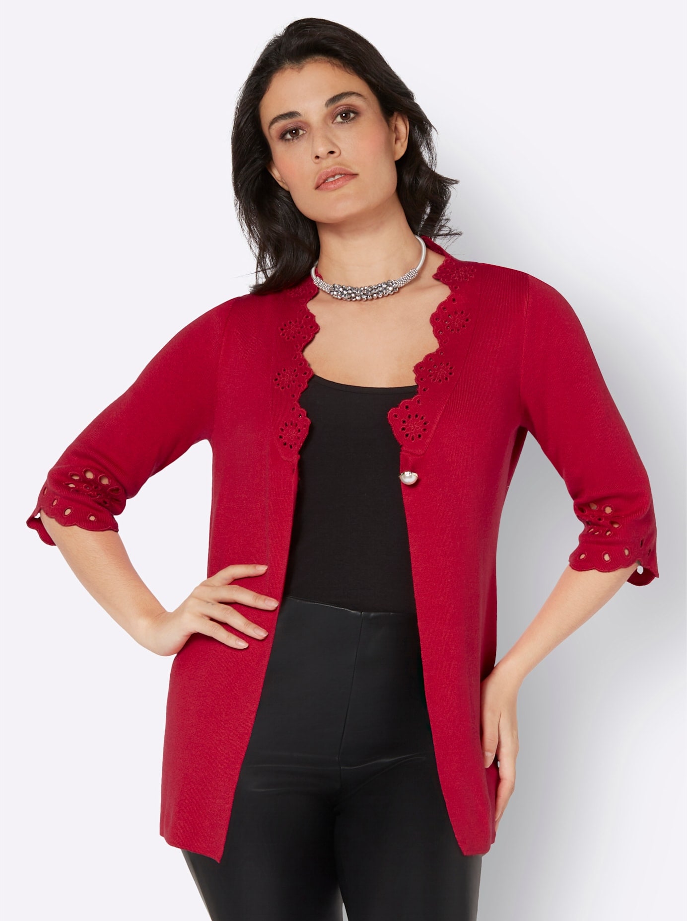 creation L Strickjacke