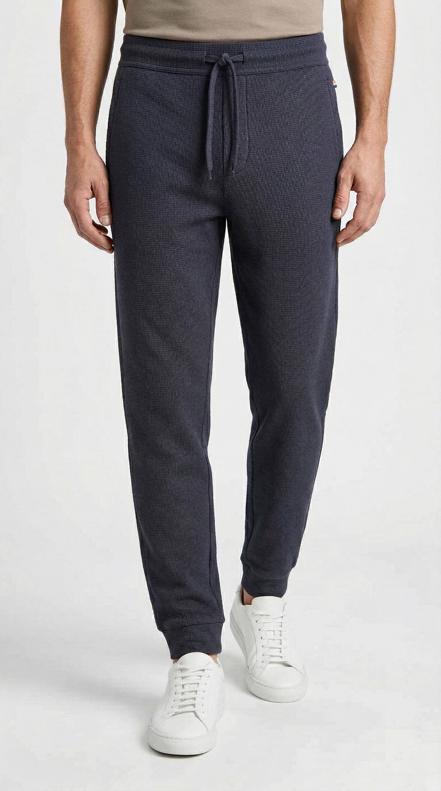 Image of BOSS Pyjamahose "Waffle Pants Cuf"