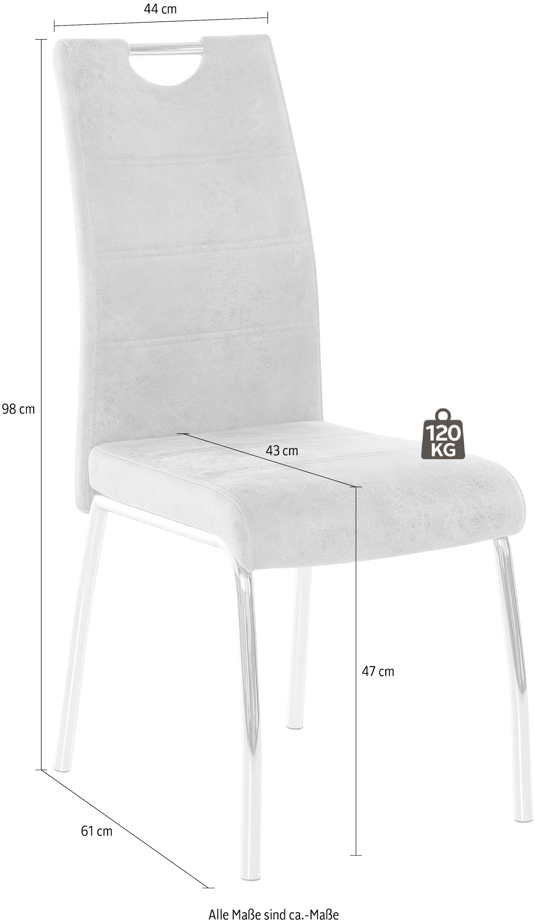 2 Stuhl HELA oder St., »Susi«, Polyester, (Set), 4 4 1, Stück bequem kaufen