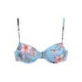 LASCANA Bügel-Bikini-Top »Malia«, mit tropischem Print