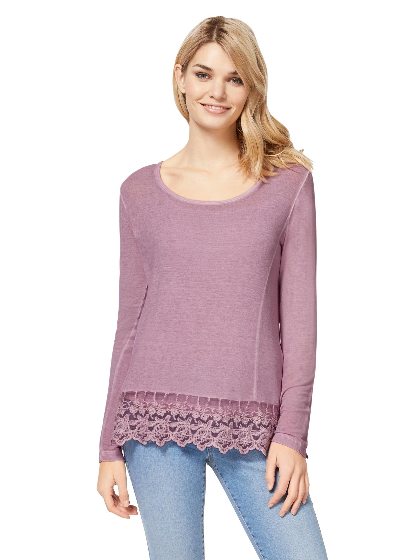 Image of LINEA TESINI by Heine Rundhalsshirt »Rundhals-Shirt«, (2 tlg.) bei Ackermann Versand Schweiz