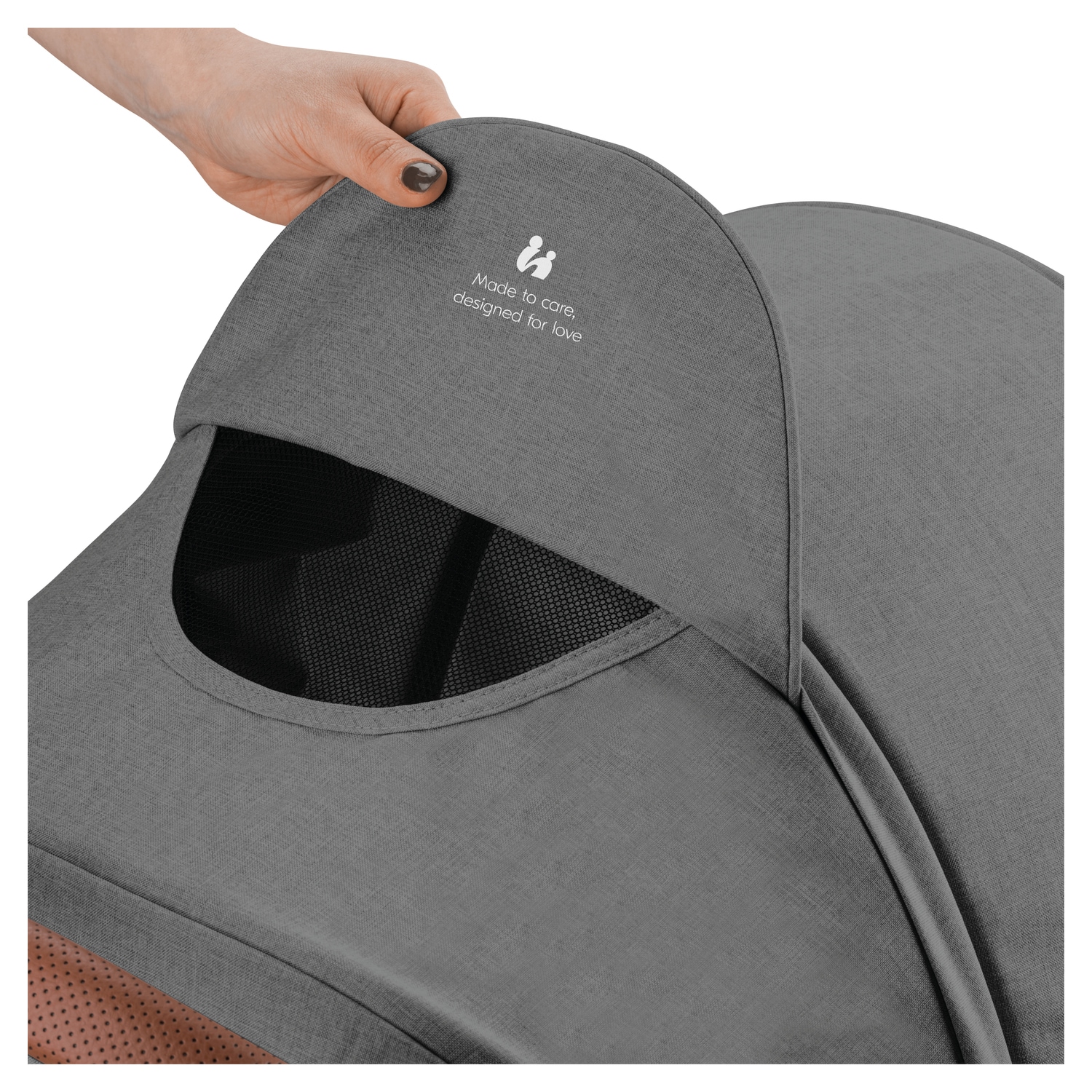 Hauck Poussette pour enfants »Uptown, Black Melange Grey« 22 kilos bis 22 kg belastbar