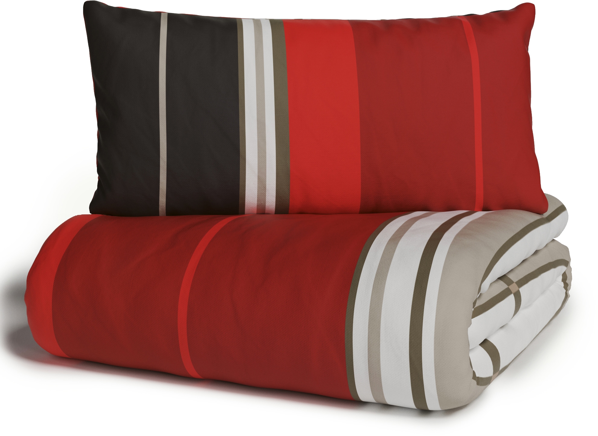 GOODproduct Bettwäsche »Golfi in Gr. 135x200 oder 155x220 cm« 2 sportliche Streifen Bettwäsche aus Baumwolle, Marke H.I.S by GOODproduct