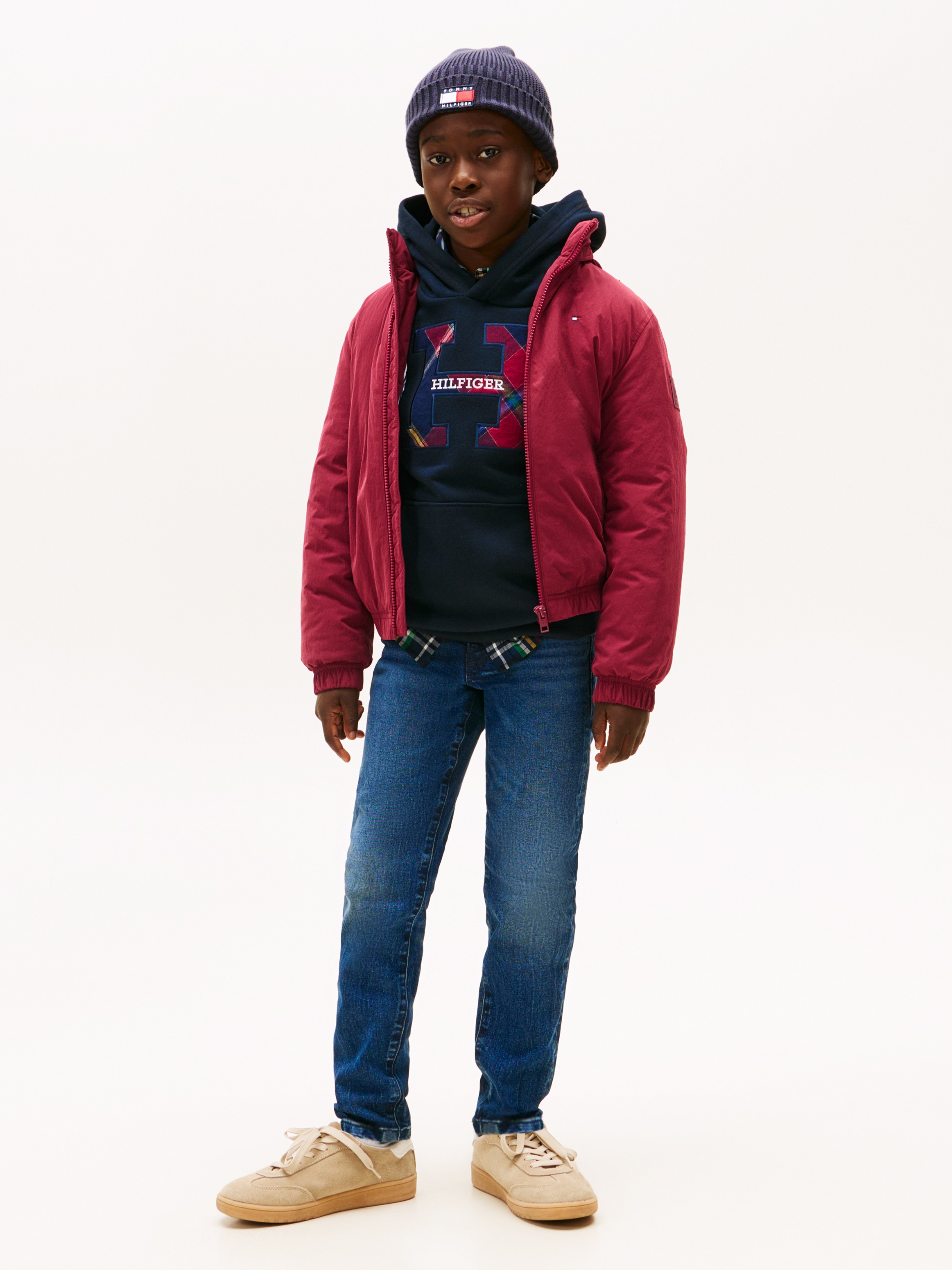 Tommy Hilfiger Jeans droit »STRAIGHT DARK JEANS« Regular fit, für Kinder bis 16 Jahre