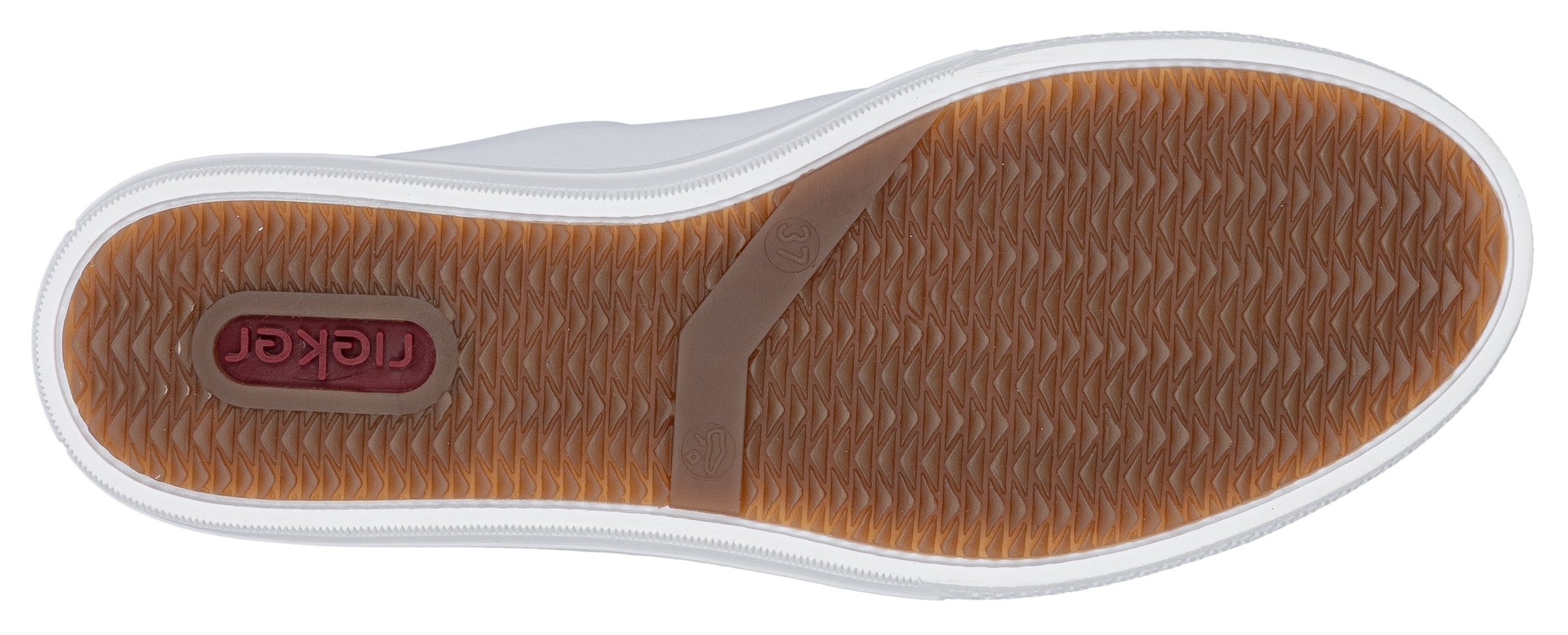 Rieker Sneakers  mit Memosoft-Innensohle, Freizeitschuh, Halbschuh, Schnürschuh