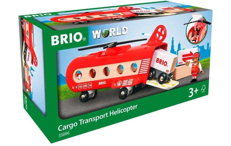 BRIO® Hélicoptère jouet »BRIO Eisenbahn-Transporthubschrauber«