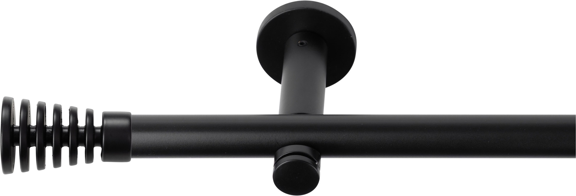 SN DECO GROUP Gardinenstange »Gardinenstange Gap Ø 19 mm, 1-läufig, Fixmass, verschraubt« Ø 19 mm Fixmass;kürzbar
