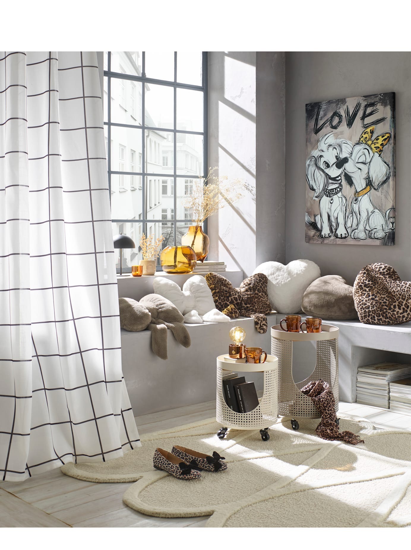 Decoratieve vitrage