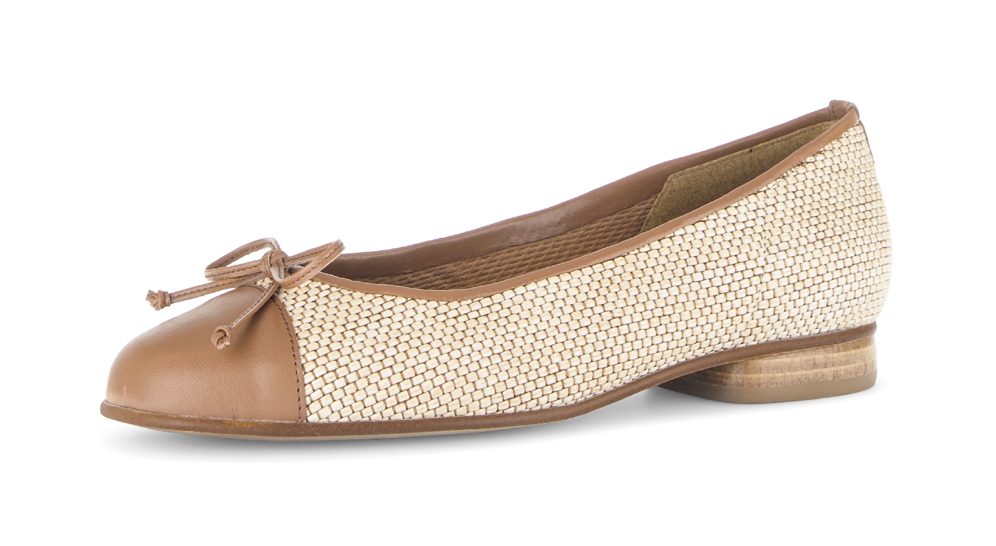 Image of Gabor Ballerina Blockabsatz, Businessschuh, Schupfschuh in runder Form