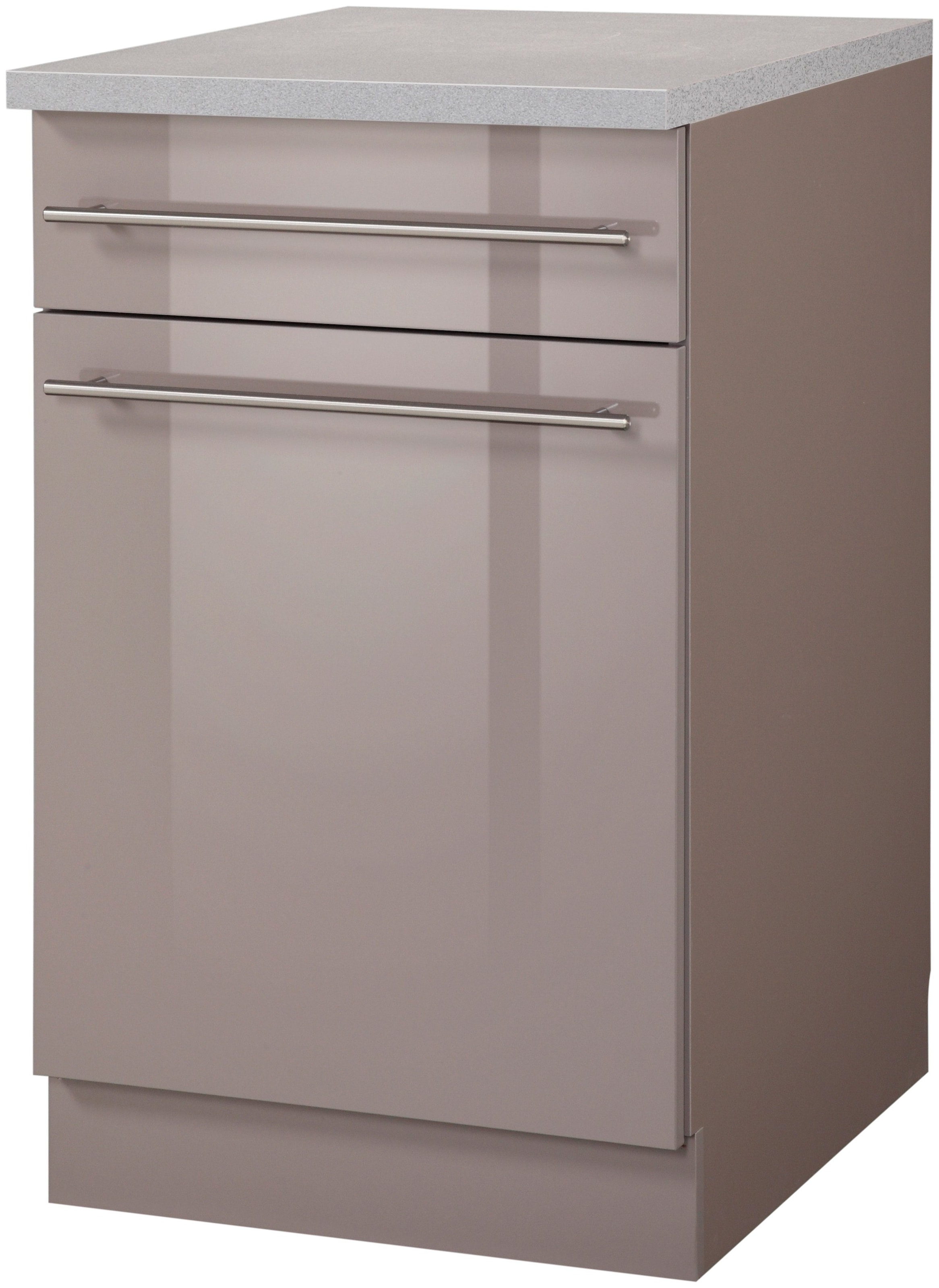 Image of wiho Küchen Unterschrank »Chicago«, 60 cm breit, 1 Schubkasten und 1 Tür bei Ackermann Versand Schweiz