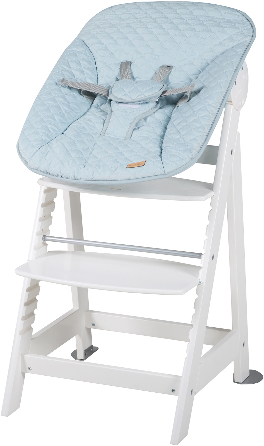 roba® Hochstuhl »Treppenhochstuhl Neugeborenen-Aufsatz Set Up«, 2-in-1 acheter mit Born confortablement Style