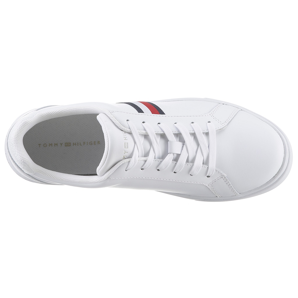Tommy Hilfiger Plateausneaker »ESSENTIAL COURT SNEAKER STRIPES«