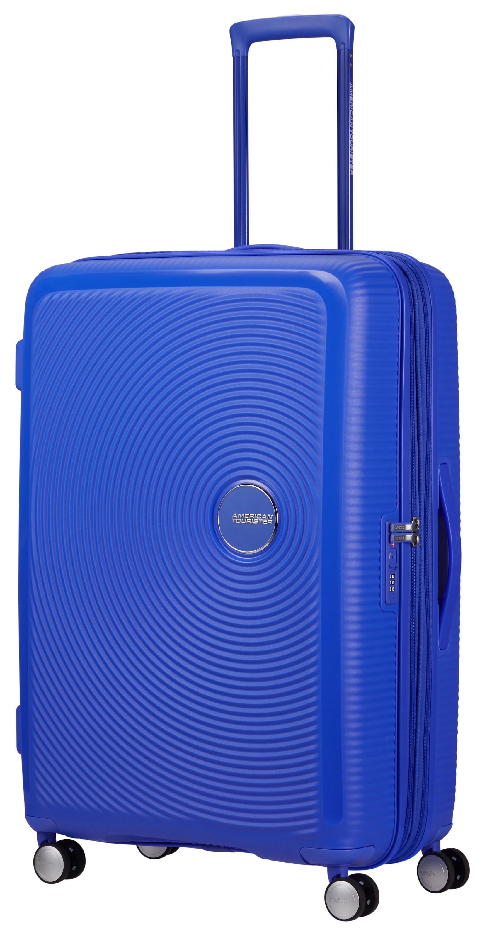 American Tourister® Hartschalen-Trolley »SOUNDBOX, in verschiedenen Farben und Grössen«, 4 Rollen, Reisekoffer Trolley Aufgabegepäck TSA-Zahlenschloss Volumenerweiterung