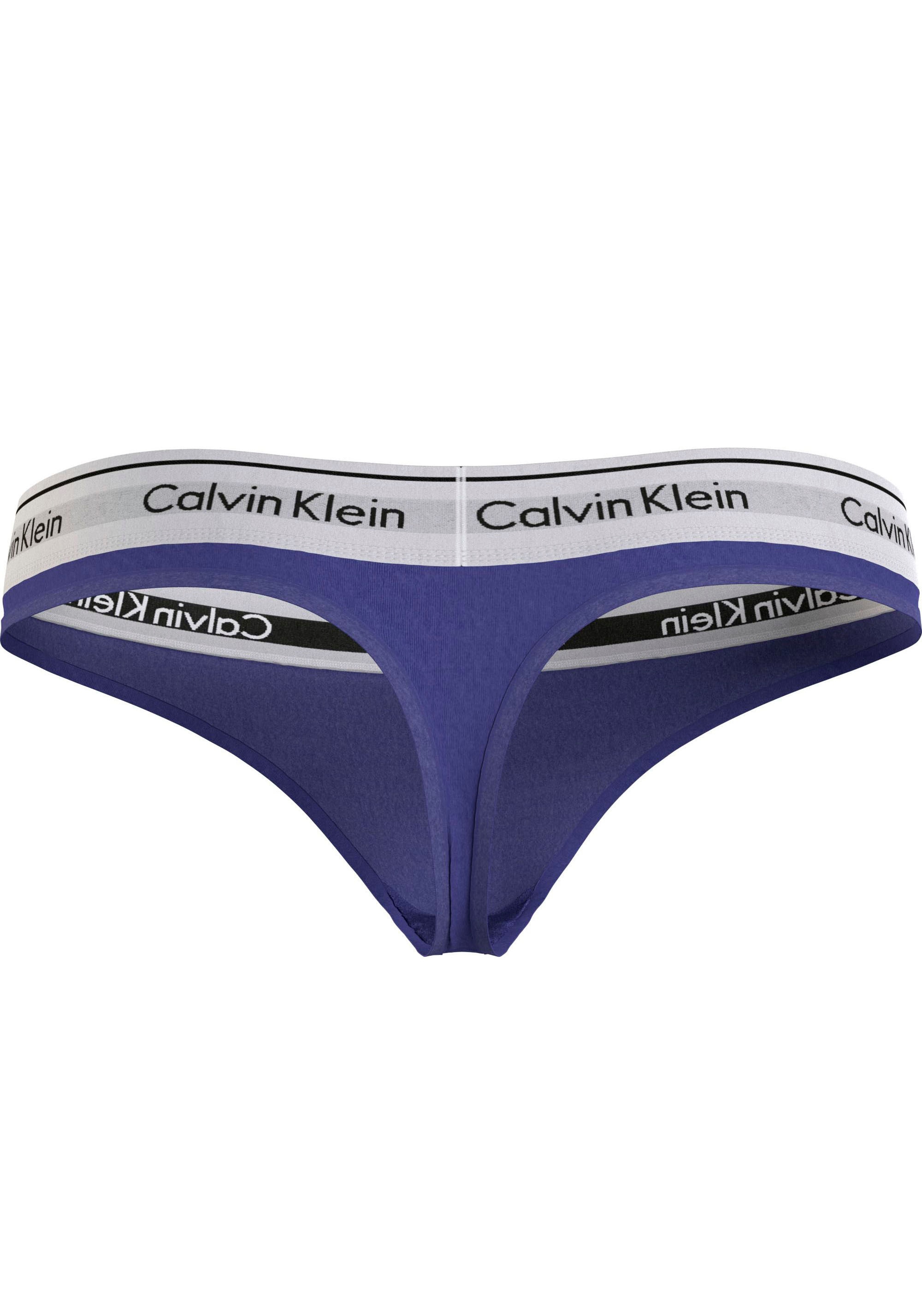 ♕ Calvin Klein String »THONG«, mit Logoschriftzug versandkostenfrei  bestellen | Shorts