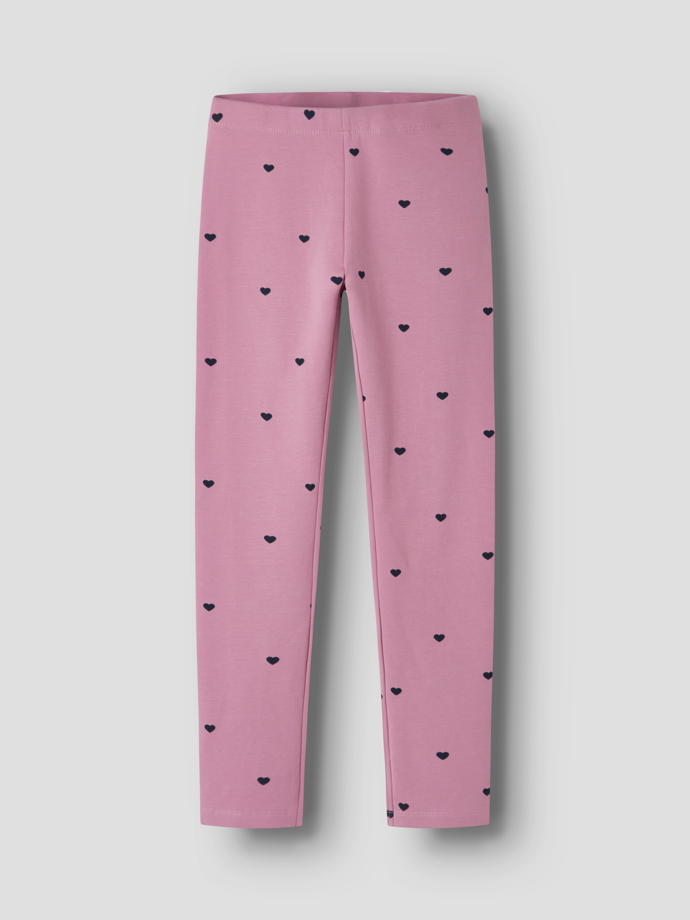 Image of Name It Leggings "NKFDAVINA AOP SWE LEGGING BRU NOOS" mit Stretch, regular fit, angeraute Innenseite