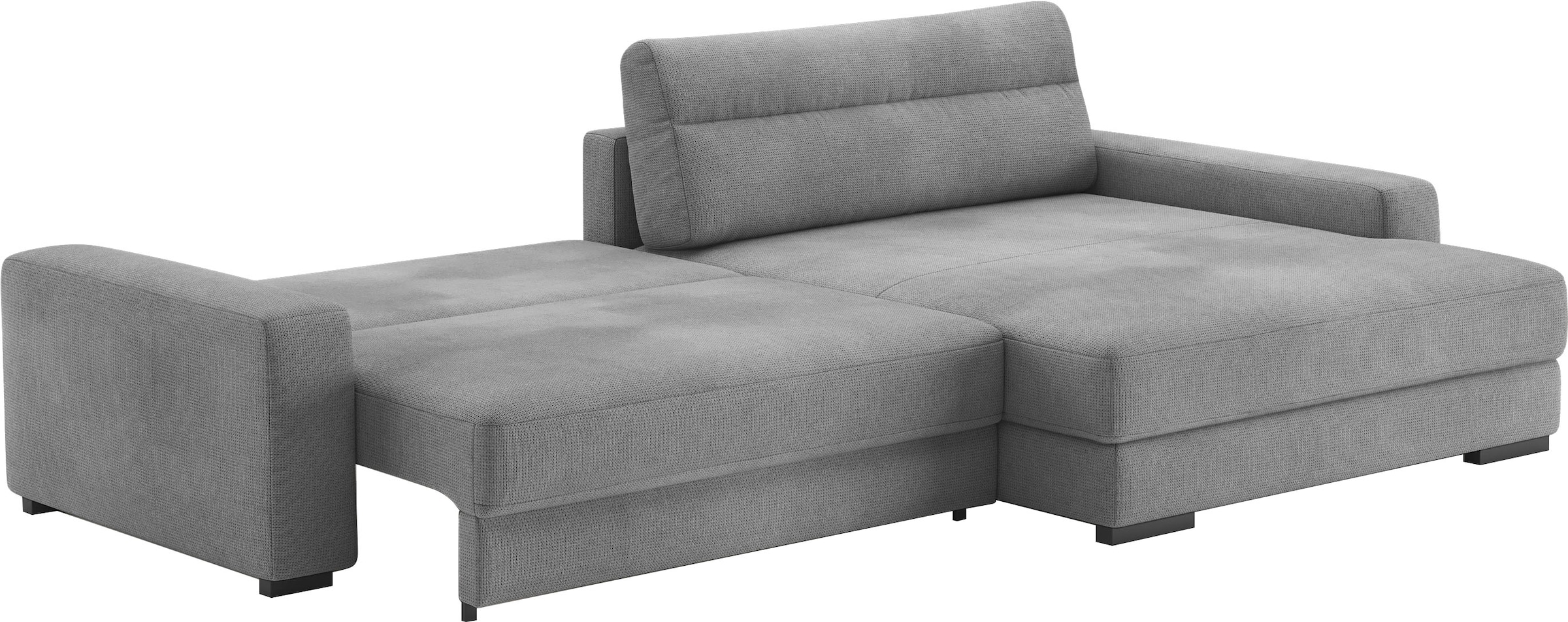 Mr. Couch Ecksofa »Marcello DuraFlex L-Form«, EasyBett, Bettkasten, Kaltschaumpolsterung, bis 140 kg belastbar