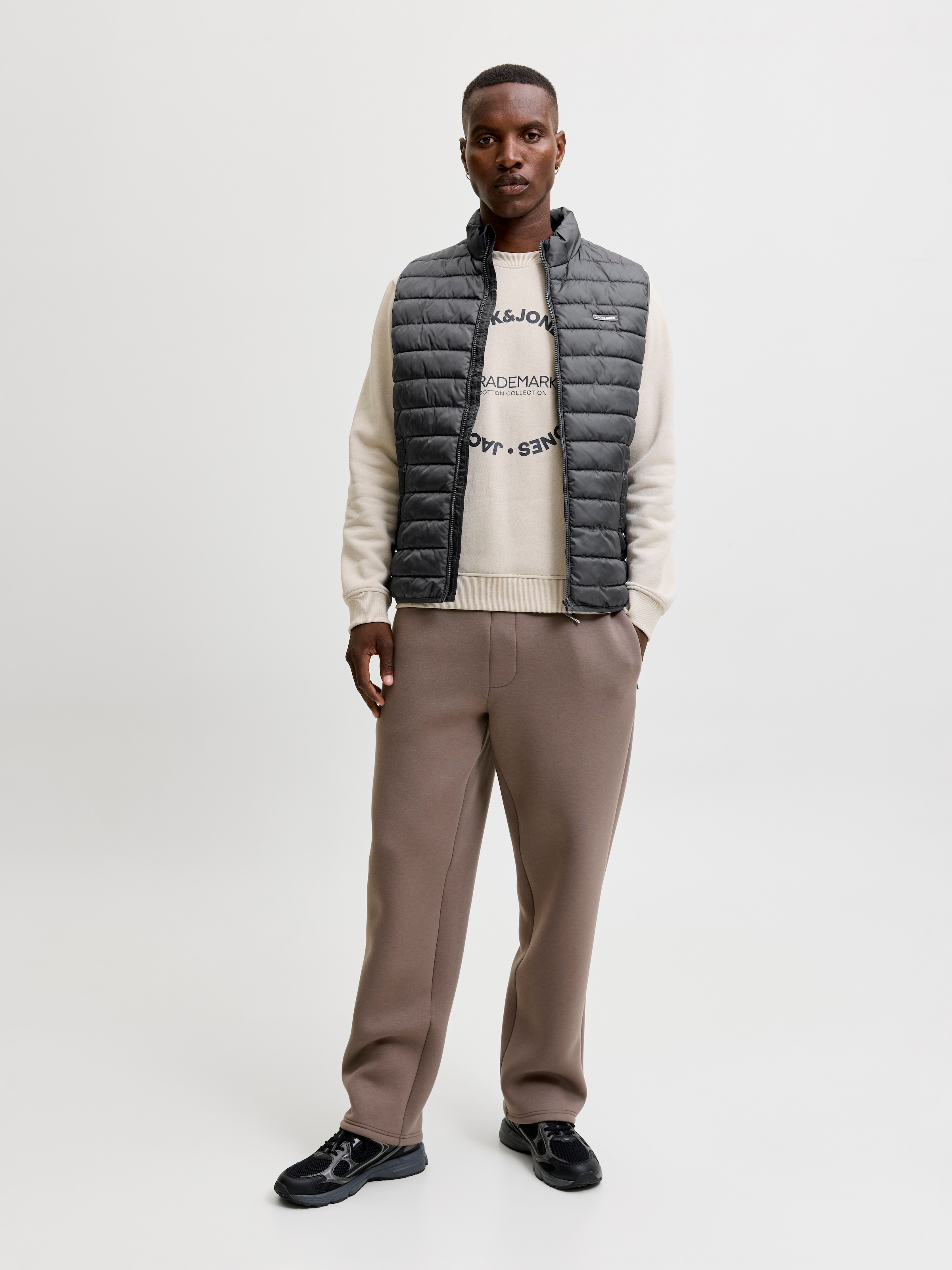 Jack & Jones Steppweste »JJELVIS LIGHT BODYWARMER COLLAR« Kunstfaser, regular fit