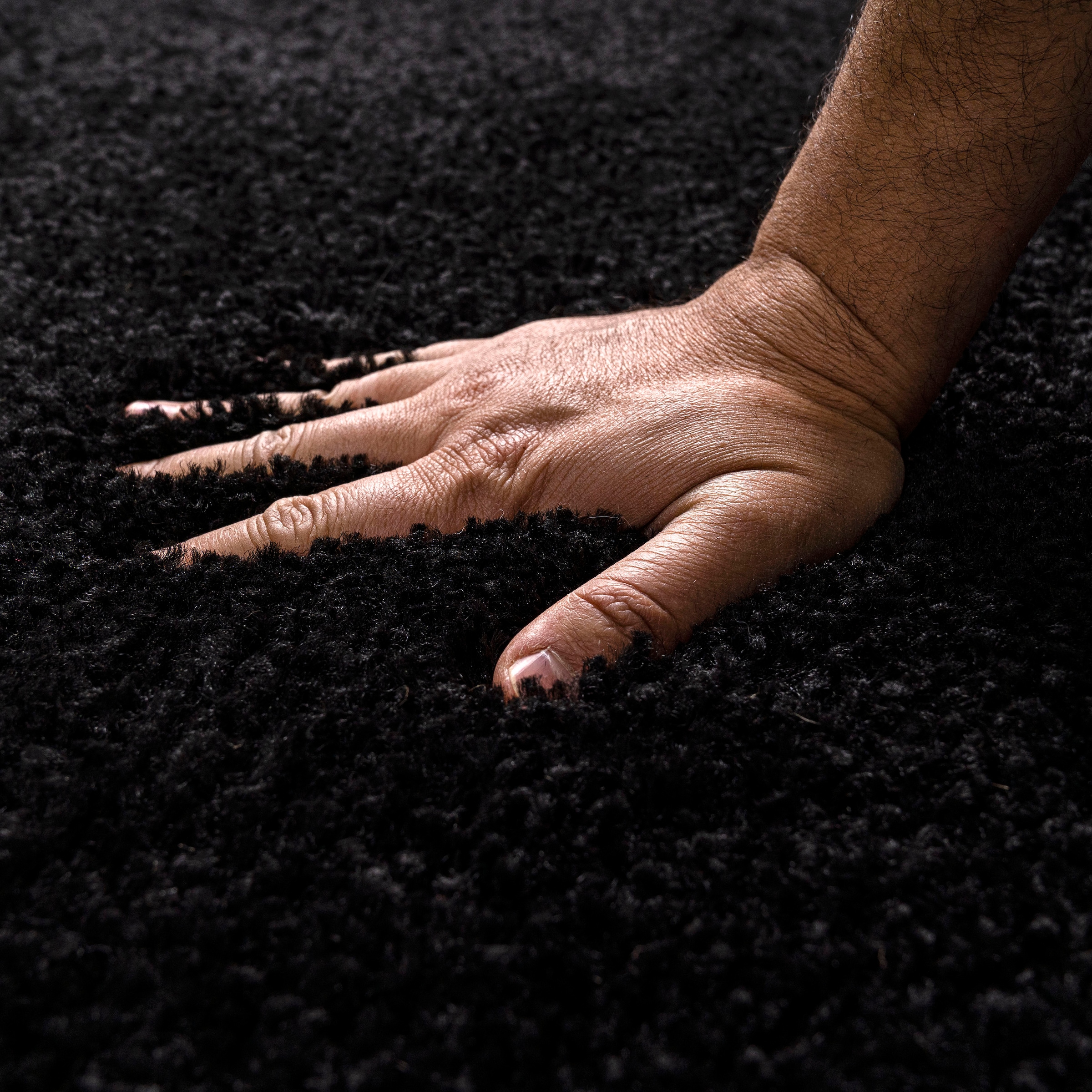 Bruno Banani Hochflor-Teppich »Shaggy Soft«, rechteckig, 30 mm Höhe, gewebt, Uni Farben, besonders weich und kuschelig