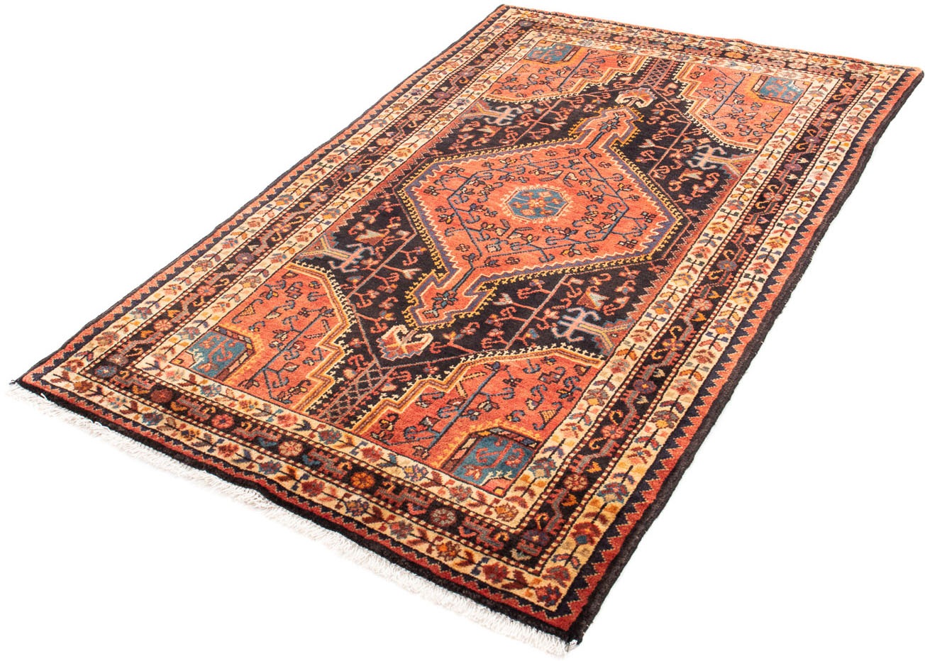 Image of morgenland Orientteppich »Perser - Nomadic - 172 x 106 cm - dunkelblau«, rechteckig, 10 mm Höhe, Wohnzimmer, Handgeknüpft, Einzelstück mit Zertifikat bei Ackermann Versand Schweiz