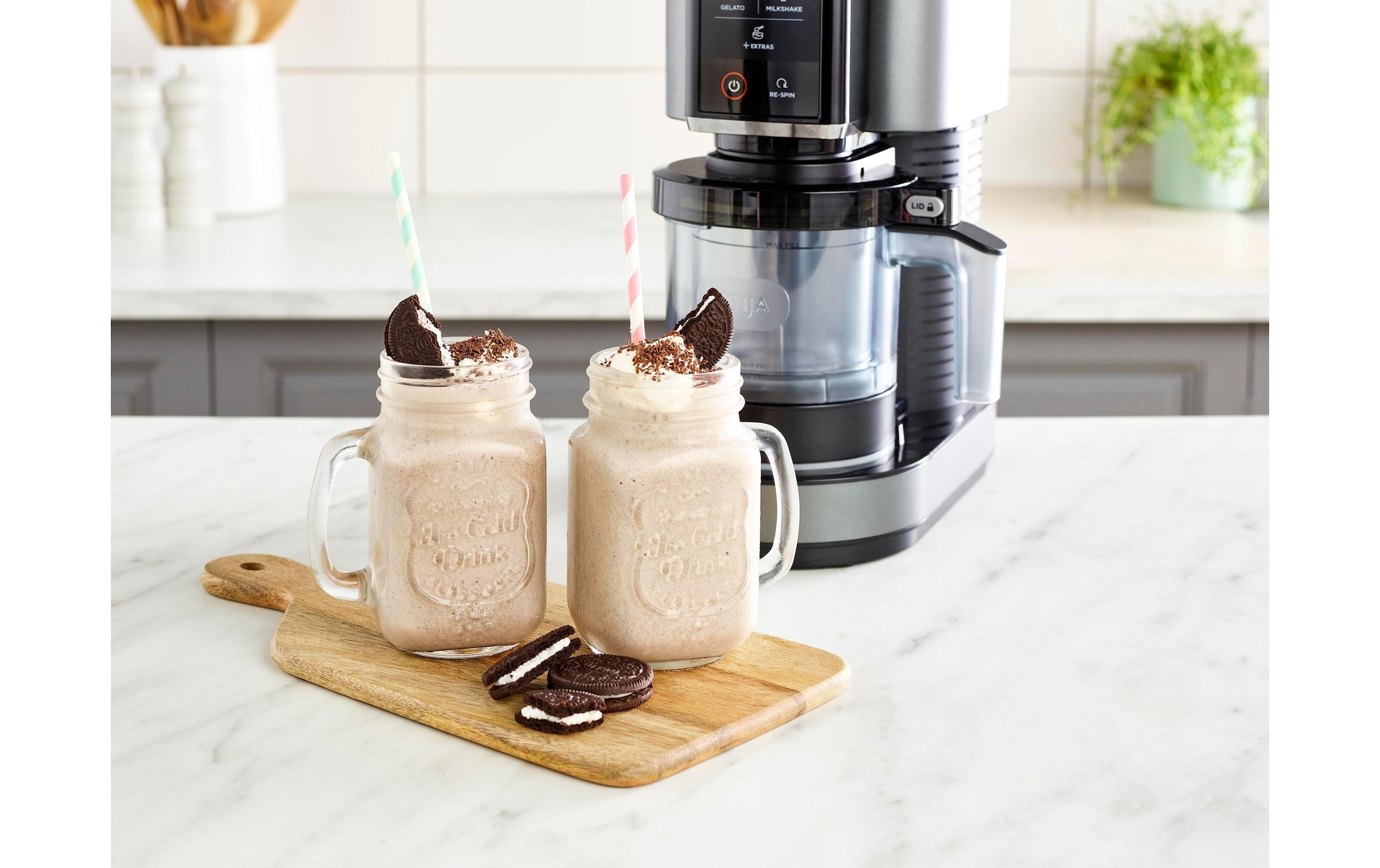 NINJA Eismaschine »NC302EU Creami« 0,47 l 800 W Mit 2 Dessertbehältern