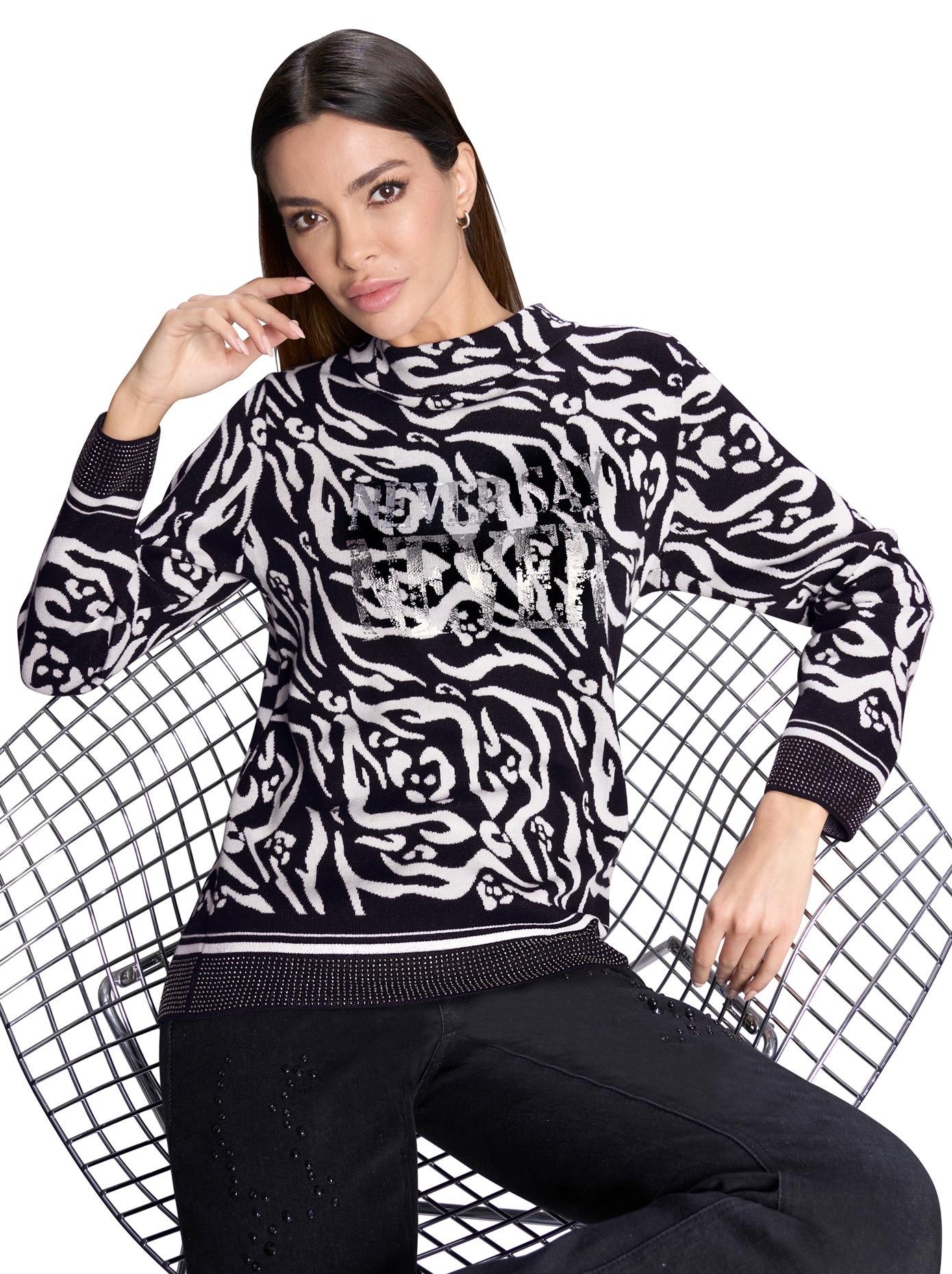 Image of RICK CARDONA by Heine Jacquardpullover »Druck-Pullover« bei Ackermann Versand Schweiz