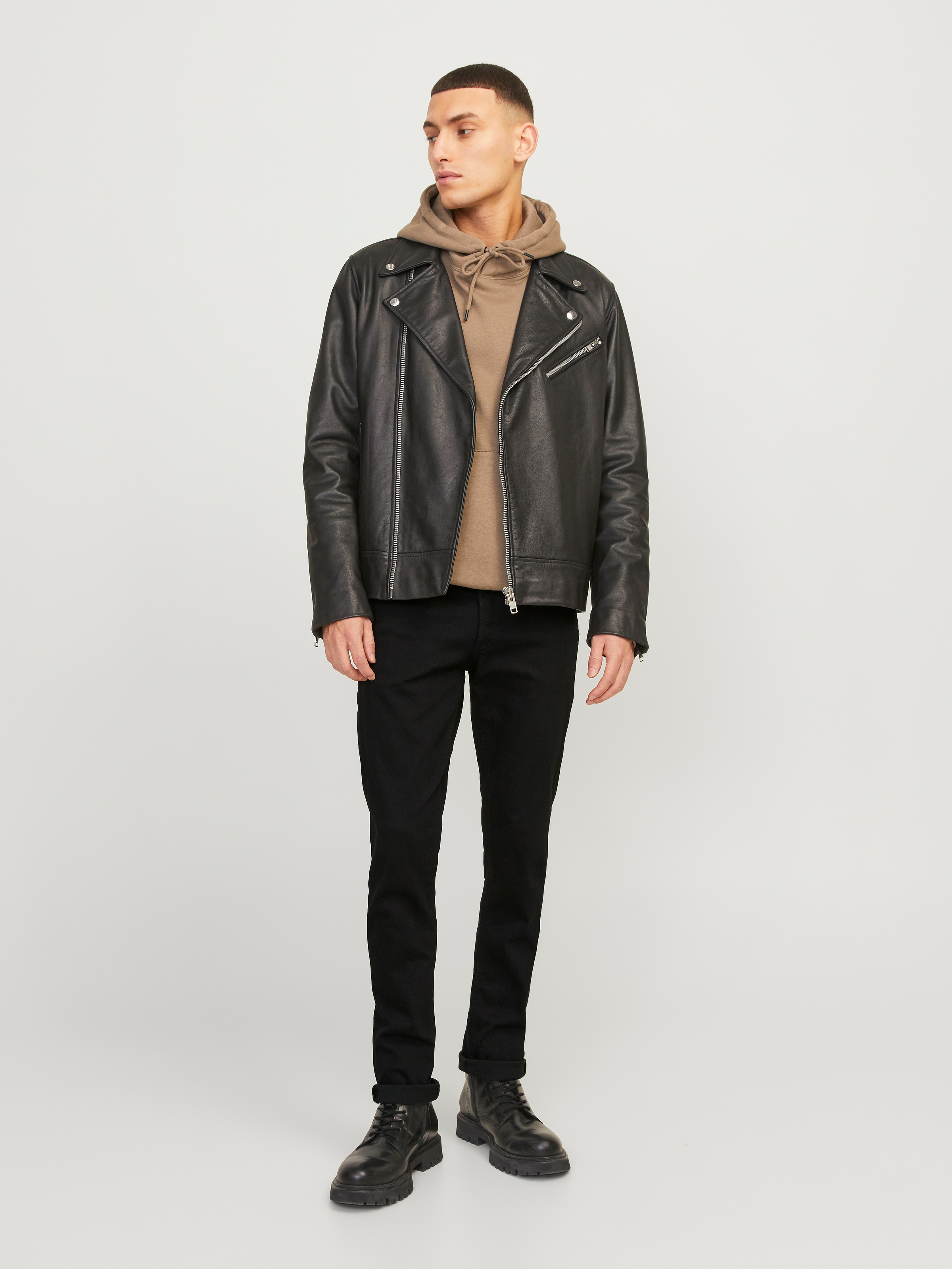 Jack & Jones Jeans slim »JJIGLENN  Slim-Fit mit Stretch und praktischer 5-Pocket-Form« Baumwollmischung, slim fit