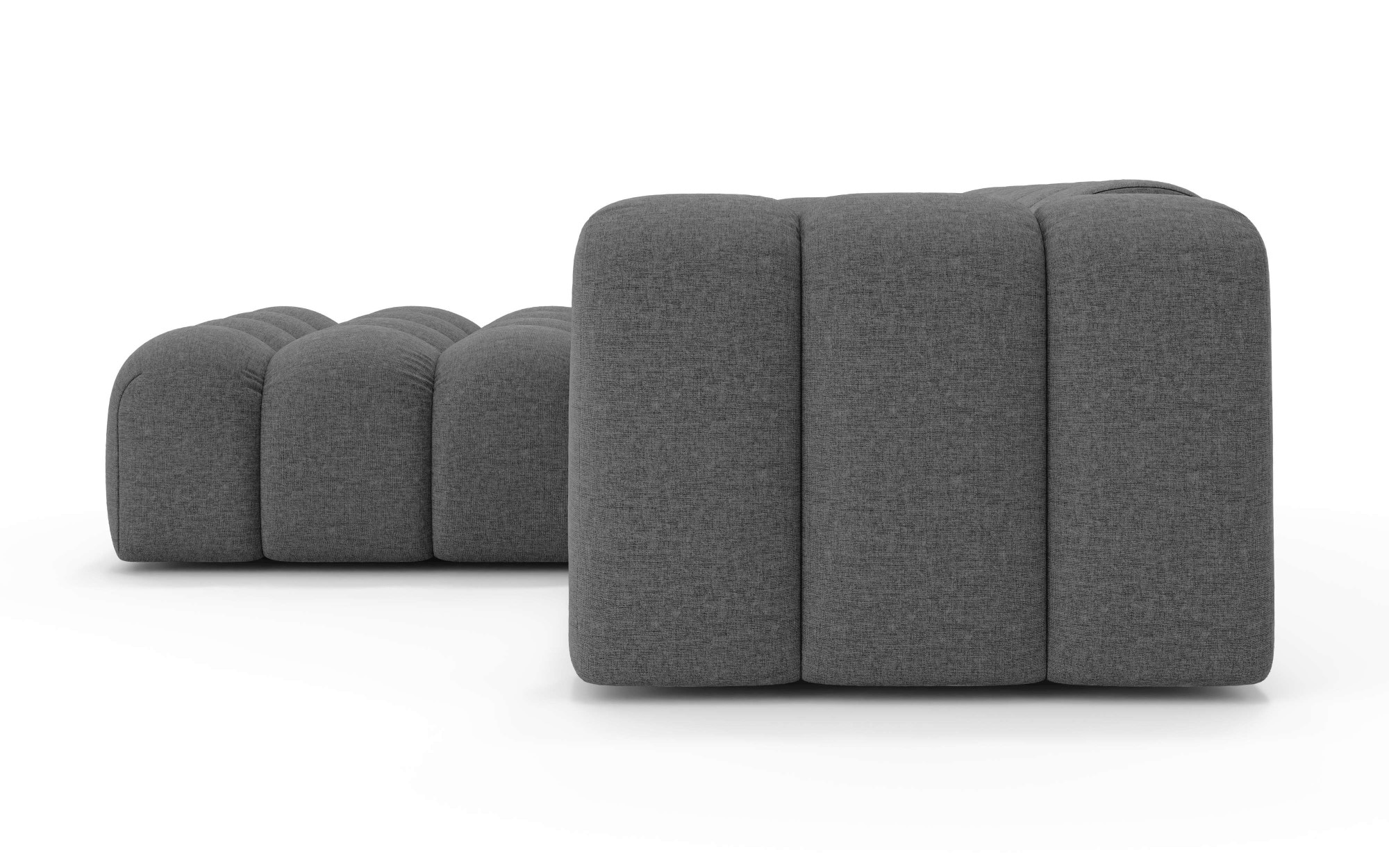 GOODproduct Canapé d'angle »KALLIE L-Form,  248 cm - OTTO. Verlässliche Qualität.« Bubble Optik, moderne Steppung, hoher Sitzkomfort