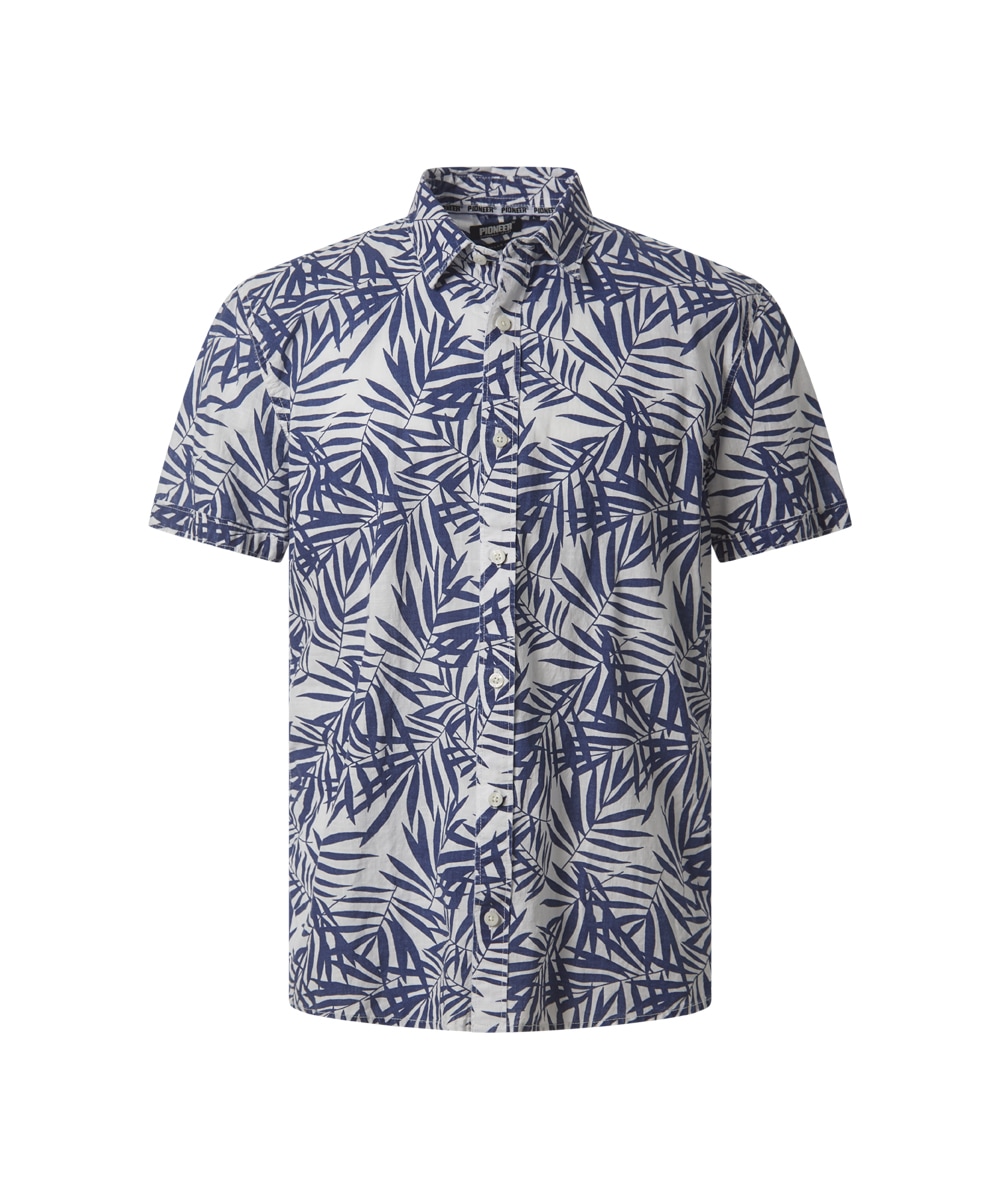 Pioneer Authentic Jeans Chemise à manches courtes avec imprimé intégral