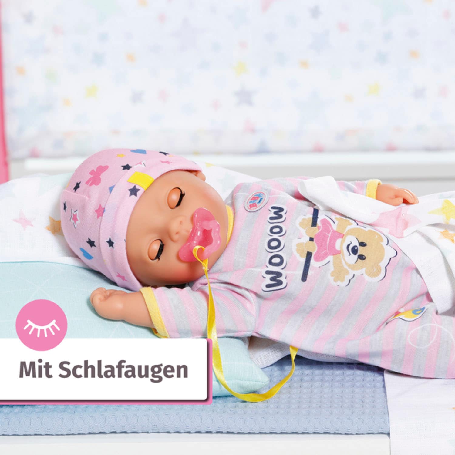 Baby Born Babypuppe »Soft Touch Little Girl, 36 cm«, mit lebensechten Funktionen